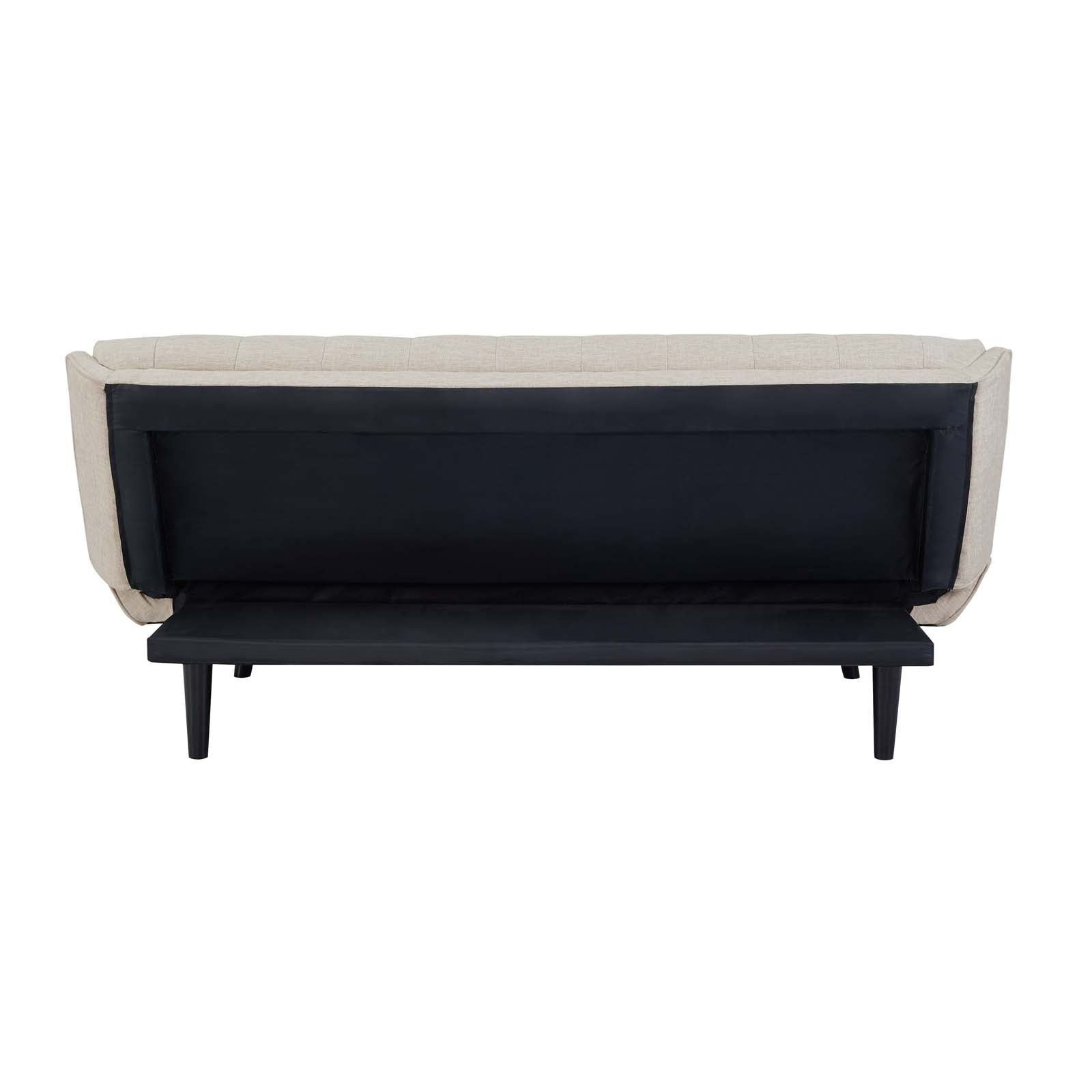 Glance Tufted Convertible Fabric Sofa Bed - East Shore Modern Home Furnishings