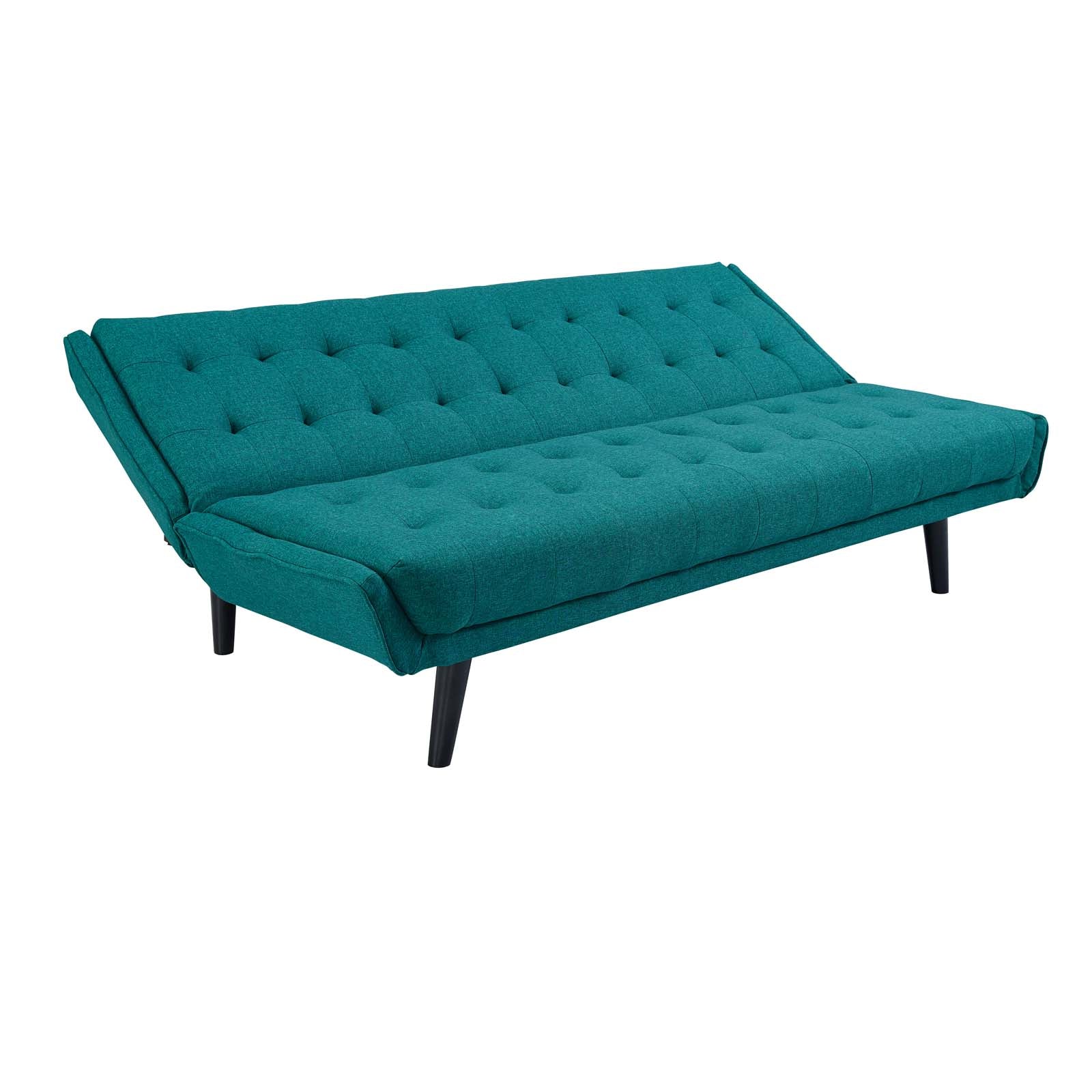 Glance Tufted Convertible Fabric Sofa Bed - East Shore Modern Home Furnishings