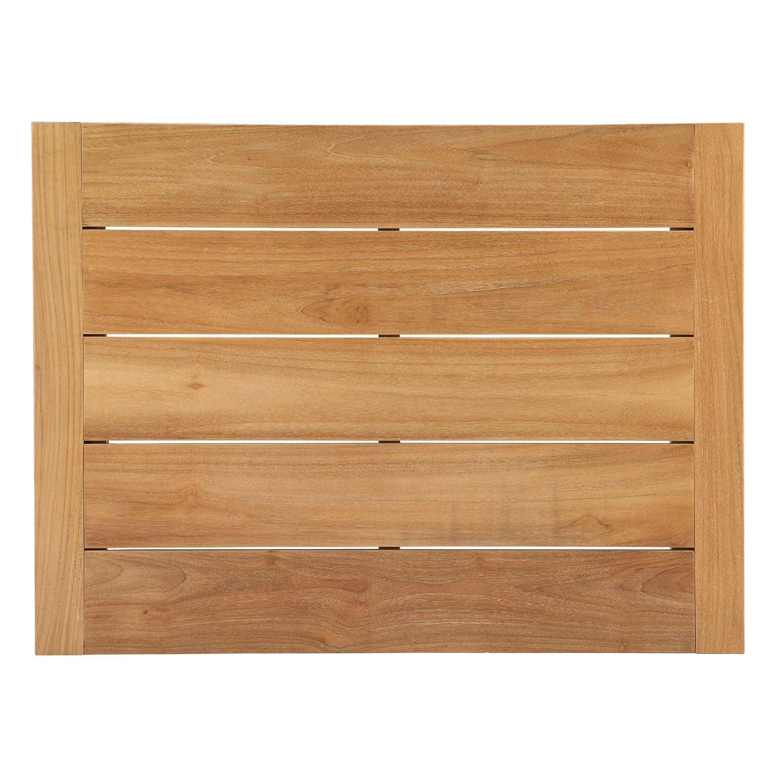 Upland 3 Piece Outdoor Patio Teak Set - East Shore Modern Home Furnishings
