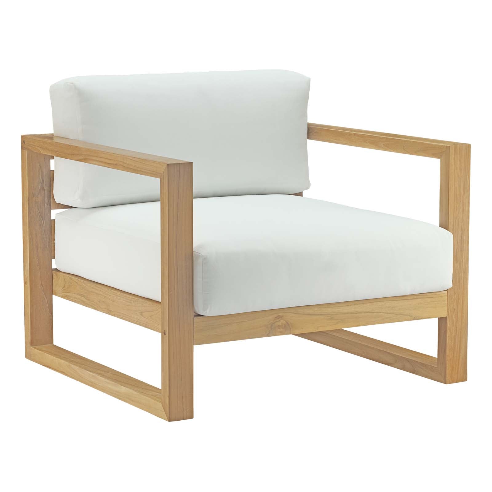 Upland 3 Piece Outdoor Patio Teak Set - East Shore Modern Home Furnishings