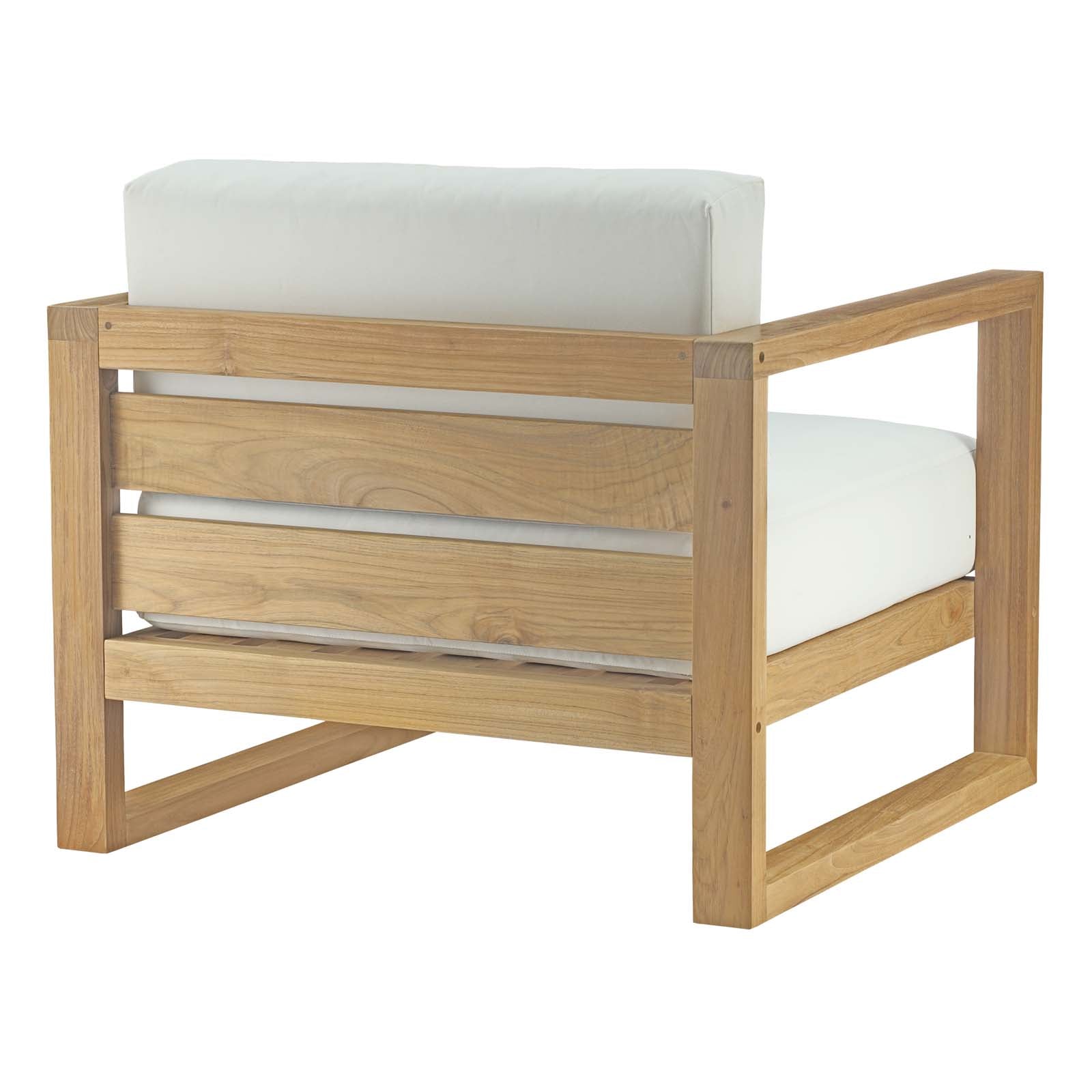 Upland 3 Piece Outdoor Patio Teak Set - East Shore Modern Home Furnishings