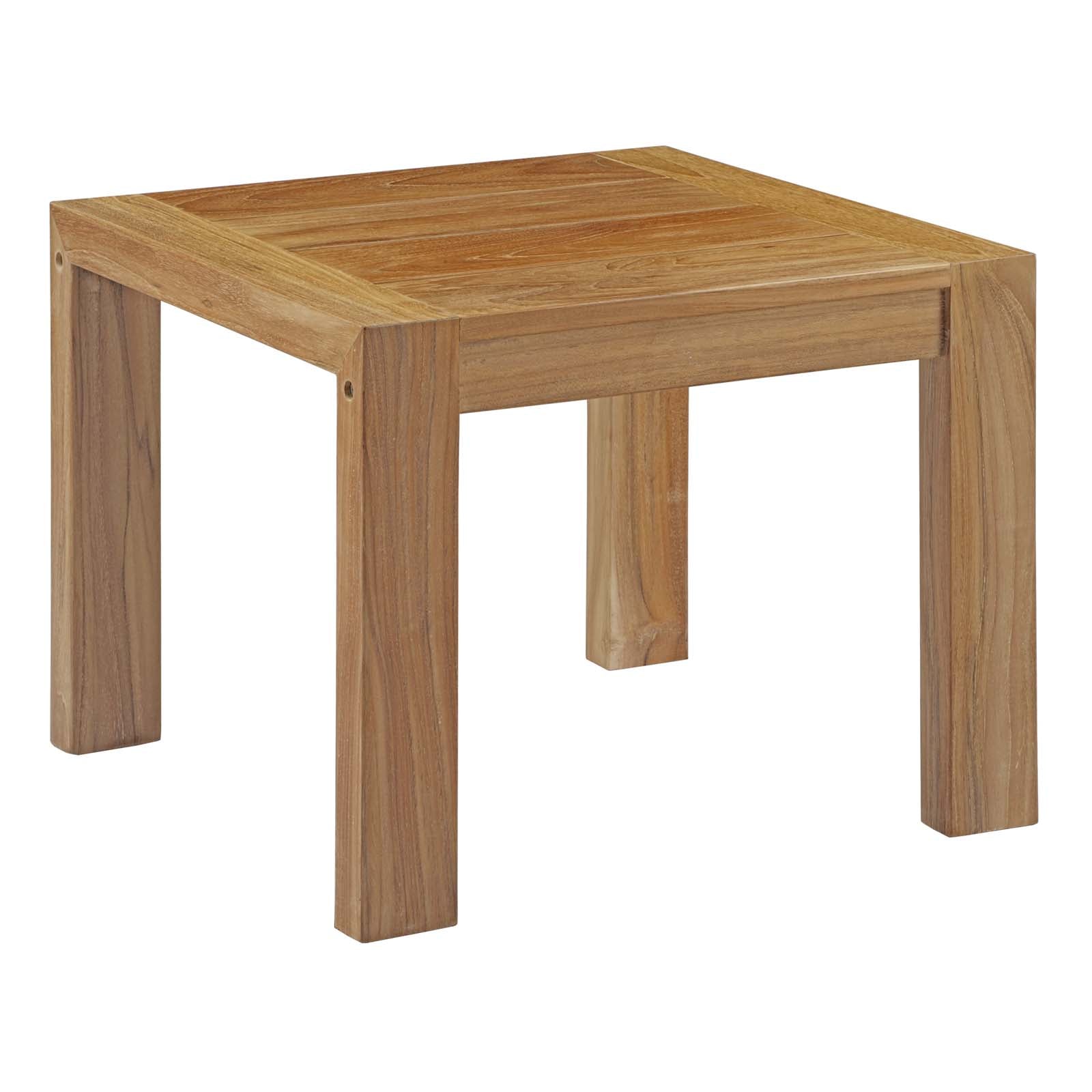 Upland 3 Piece Outdoor Patio Teak Set - East Shore Modern Home Furnishings