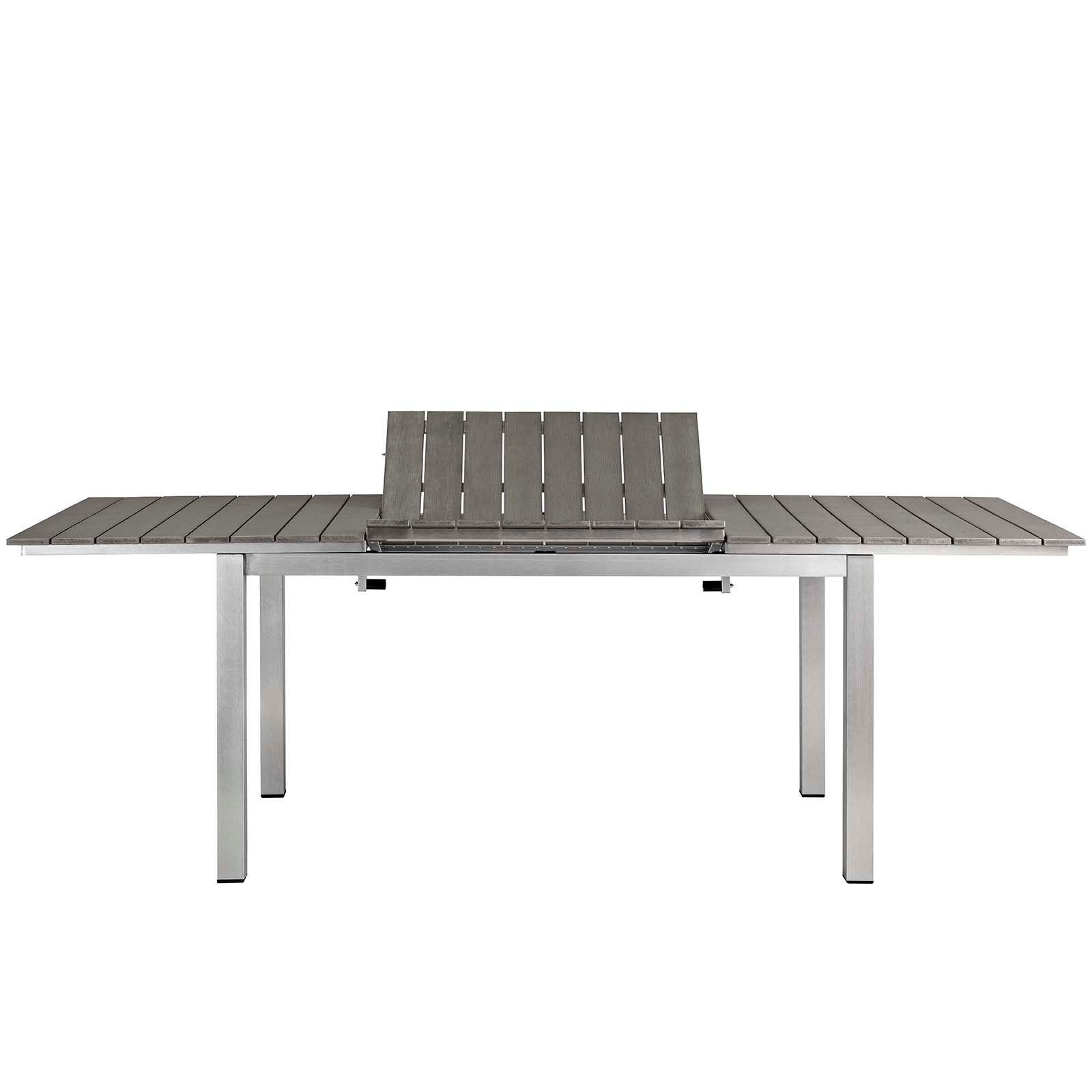 Shore 5 Piece Outdoor Patio Aluminum Outdoor Dining Set