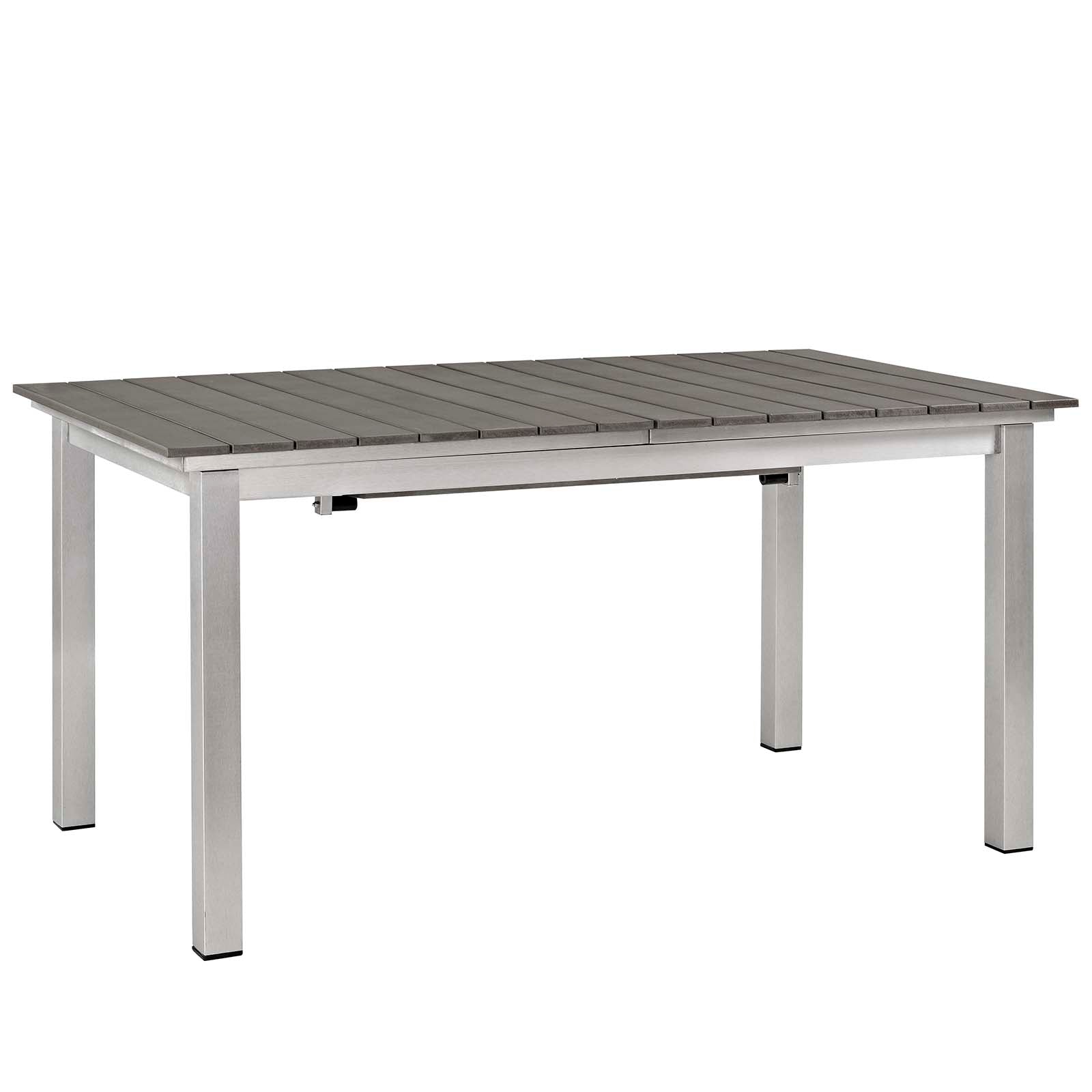 Shore 5 Piece Outdoor Patio Aluminum Outdoor Dining Set