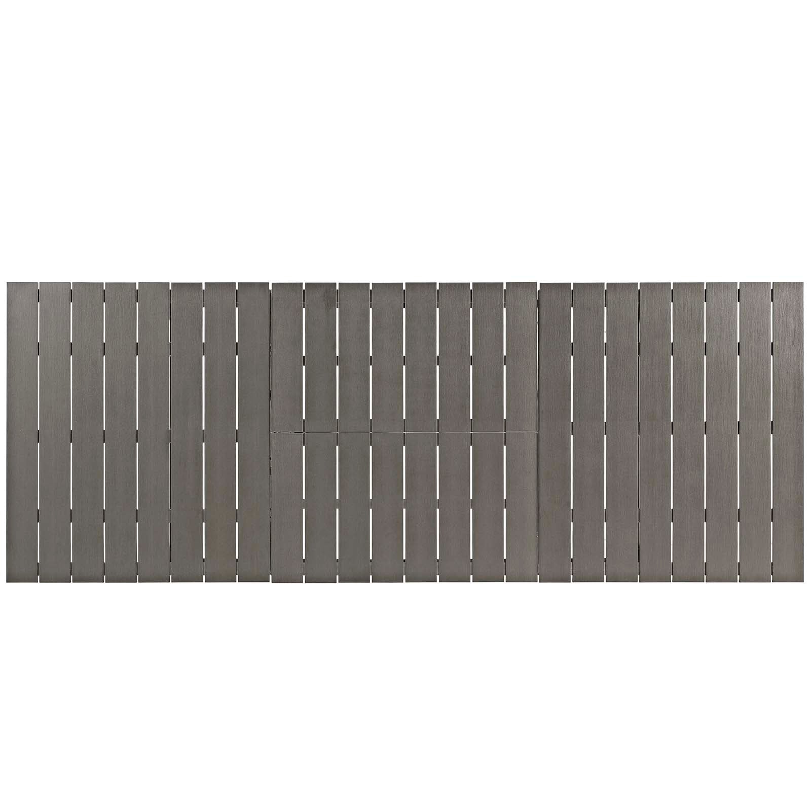 Shore 5 Piece Outdoor Patio Aluminum Outdoor Dining Set