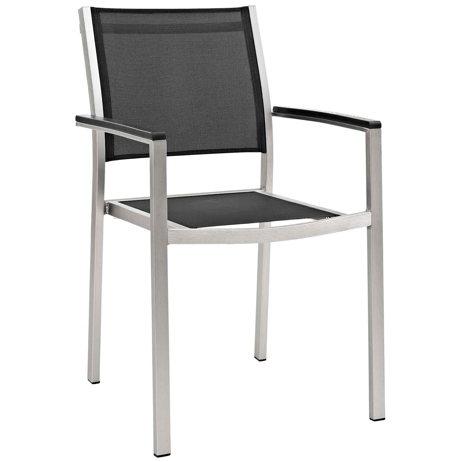 Shore 5 Piece Outdoor Patio Aluminum Outdoor Dining Set