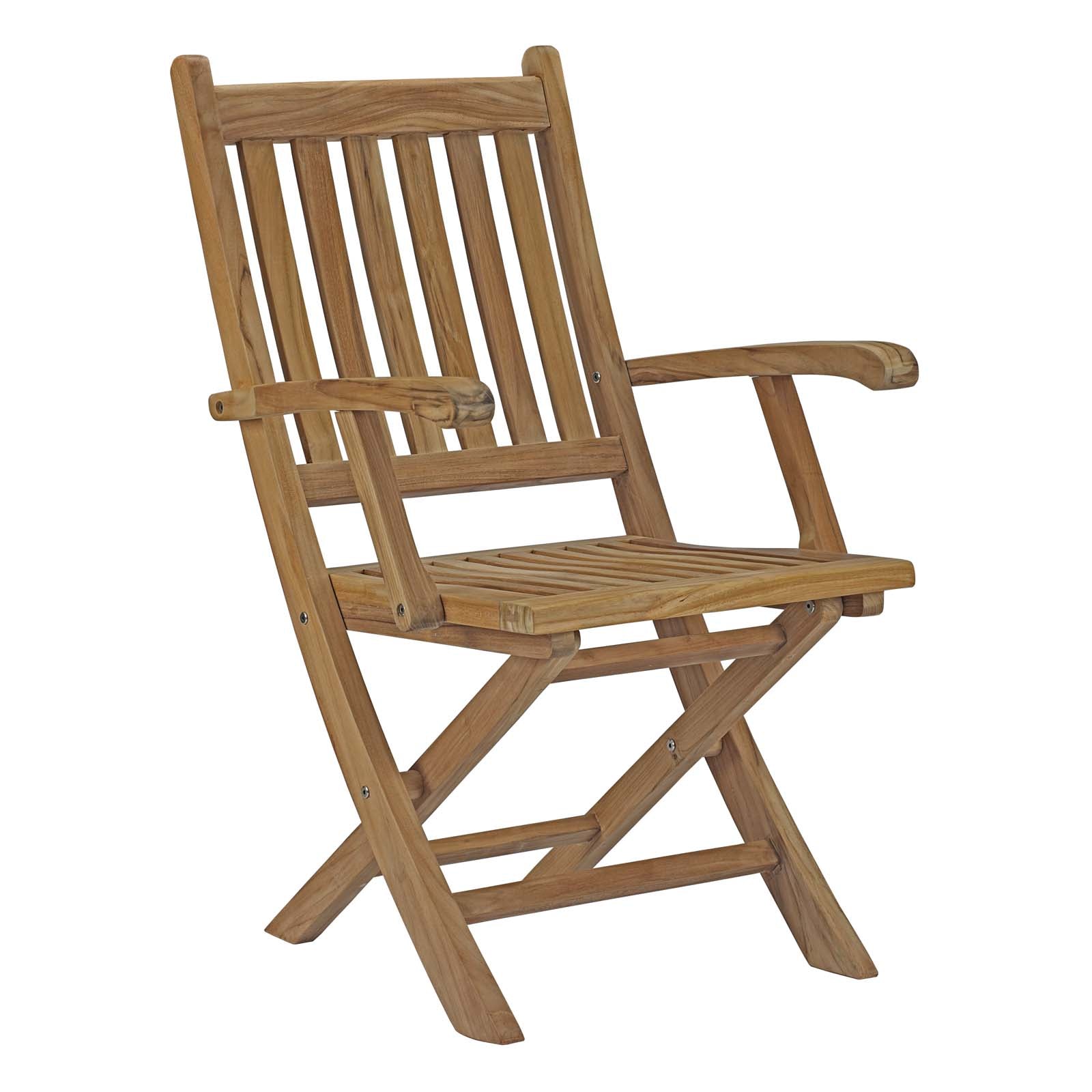 Marina 7 Piece Outdoor Patio Teak Outdoor Dining Set
