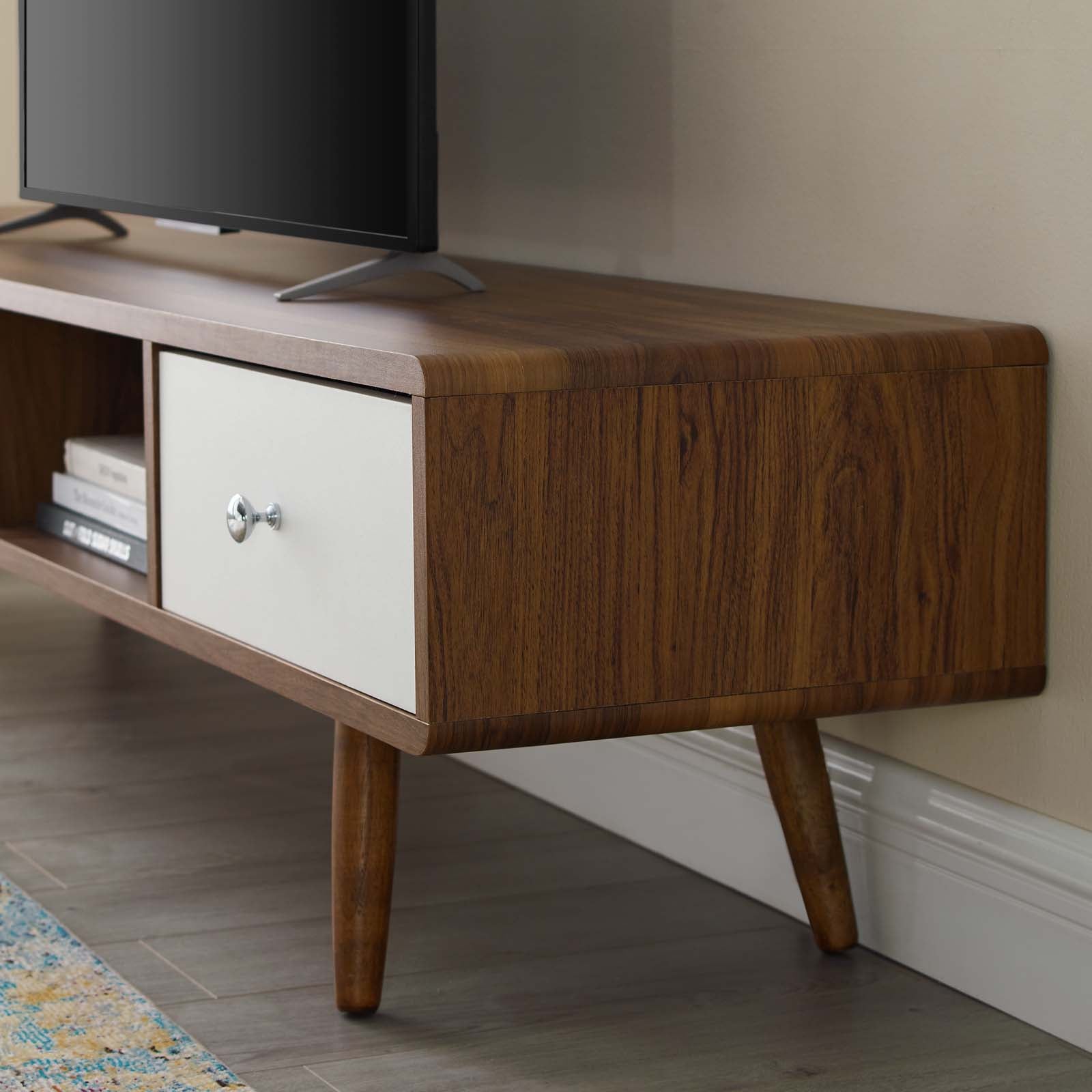 Transmit 70" Media Console Wood TV Stand