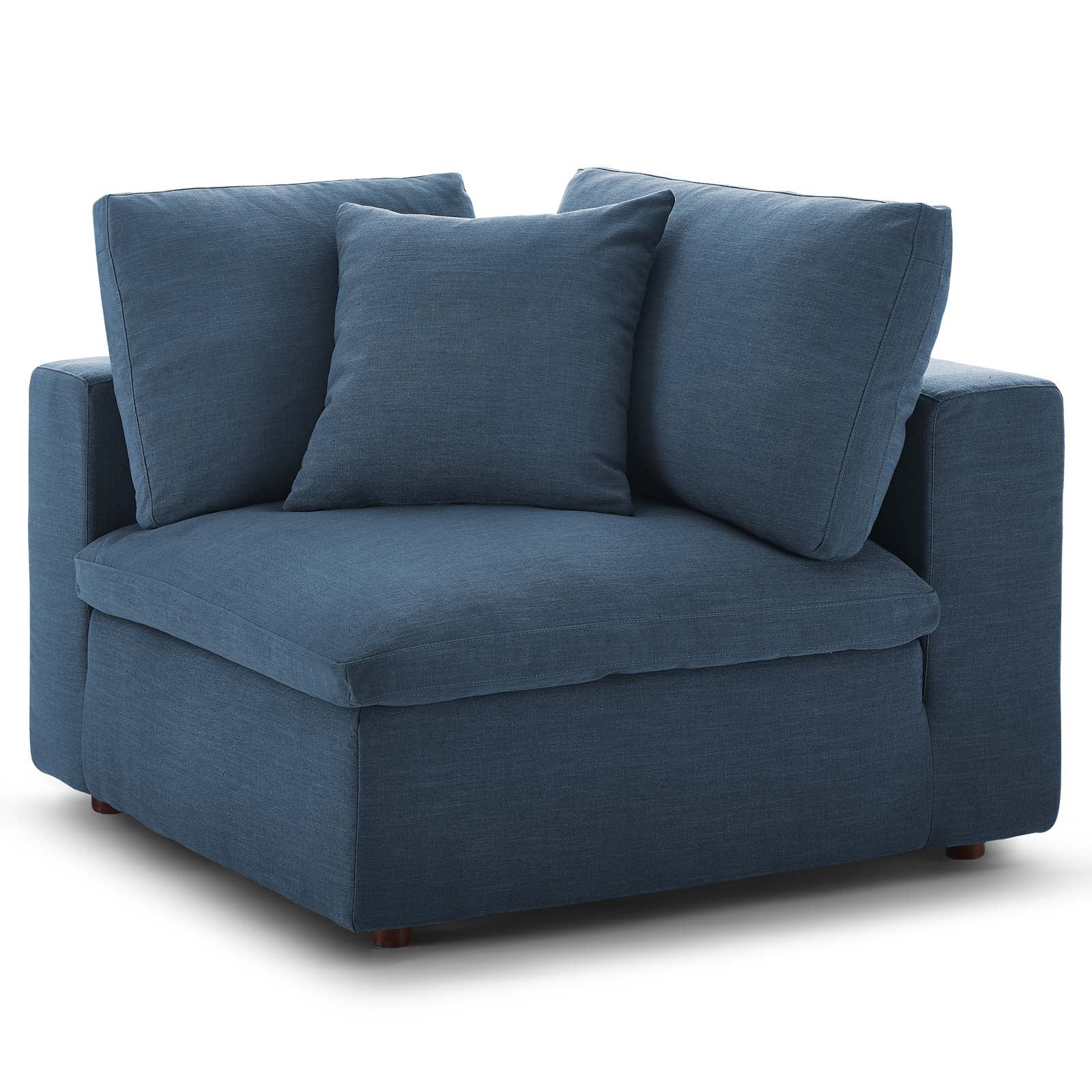 Commix Down Filled Overstuffed Corner Chair