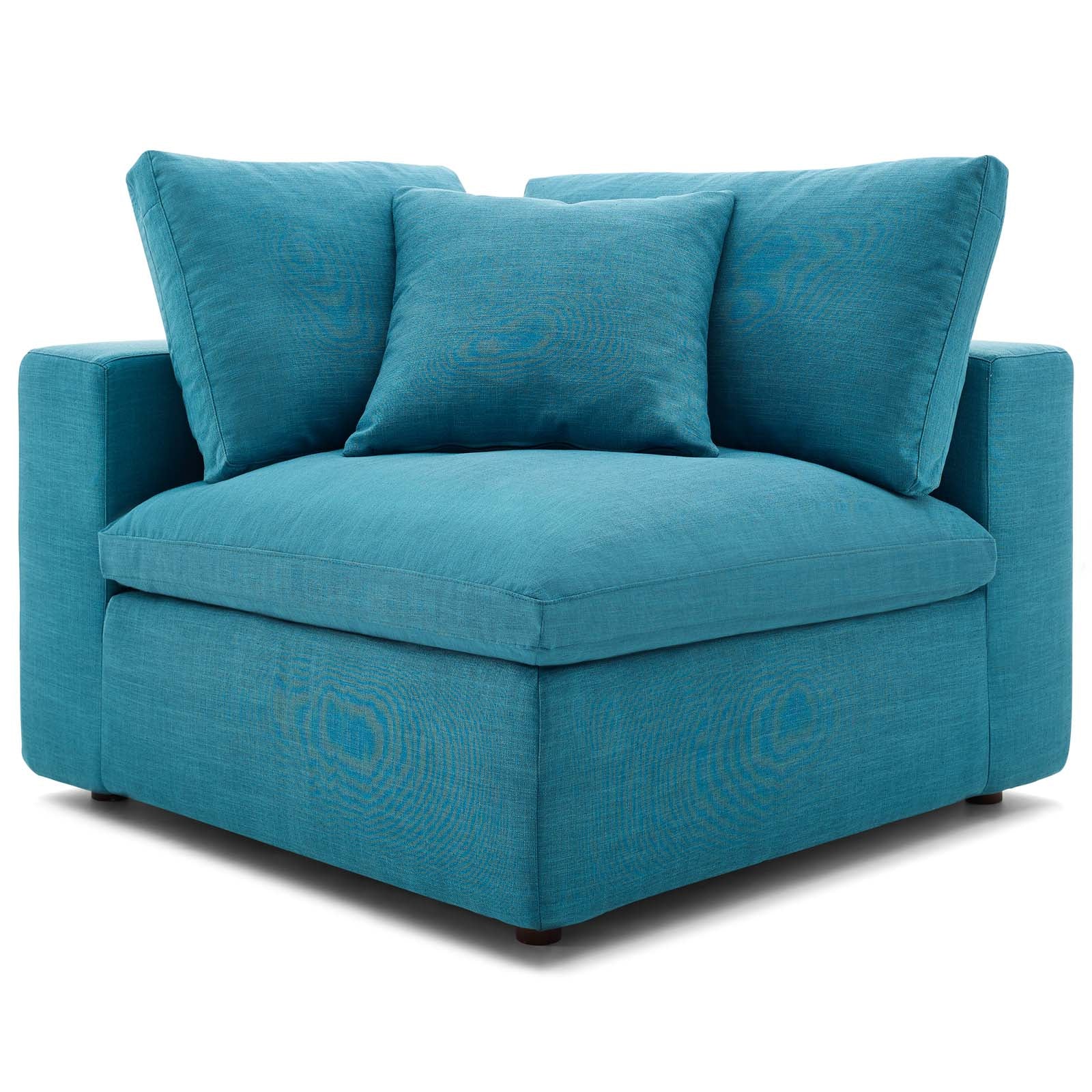 Commix Down Filled Overstuffed Corner Chair