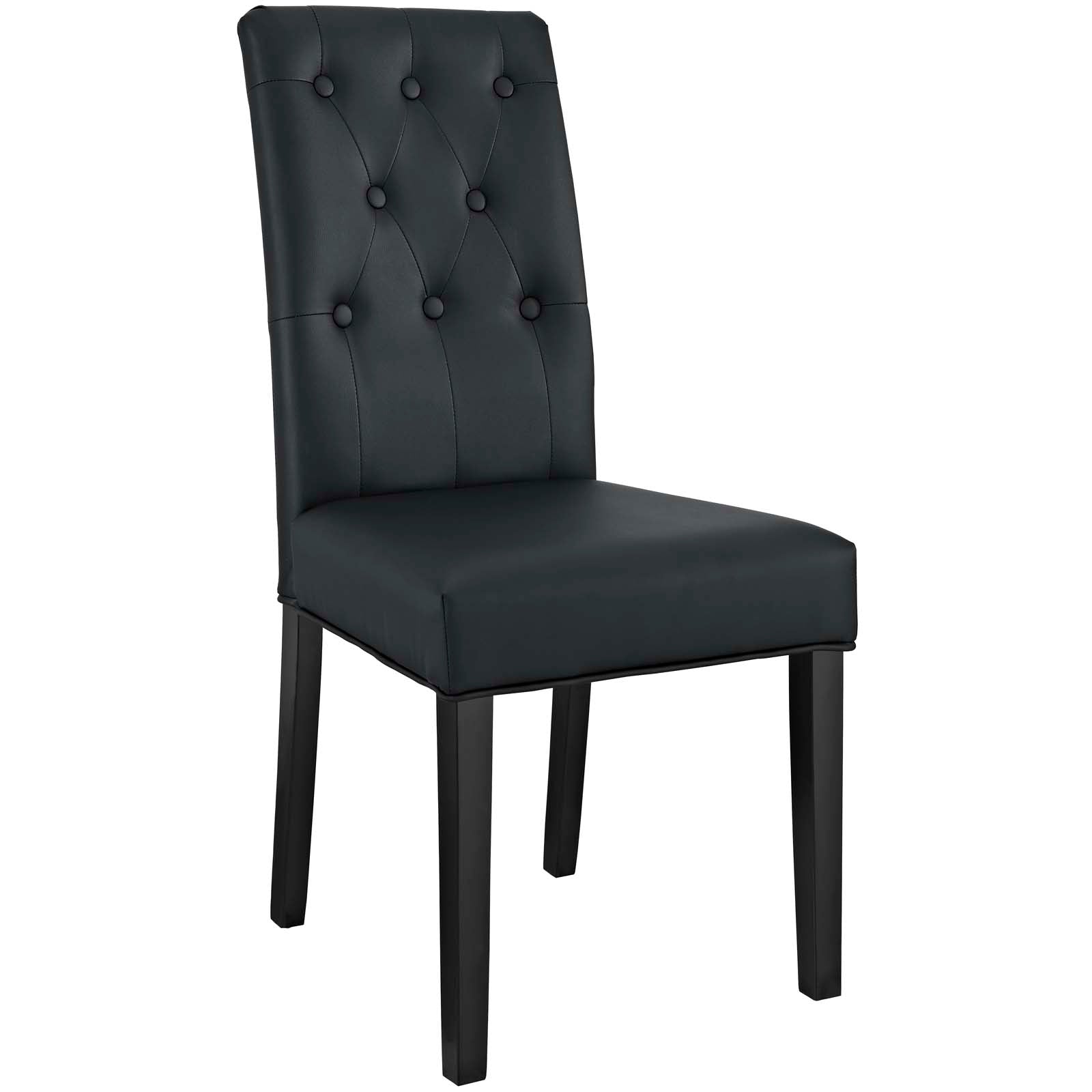 Confer Dining Side Chair Vinyl Set of 2 - East Shore Modern Home Furnishings