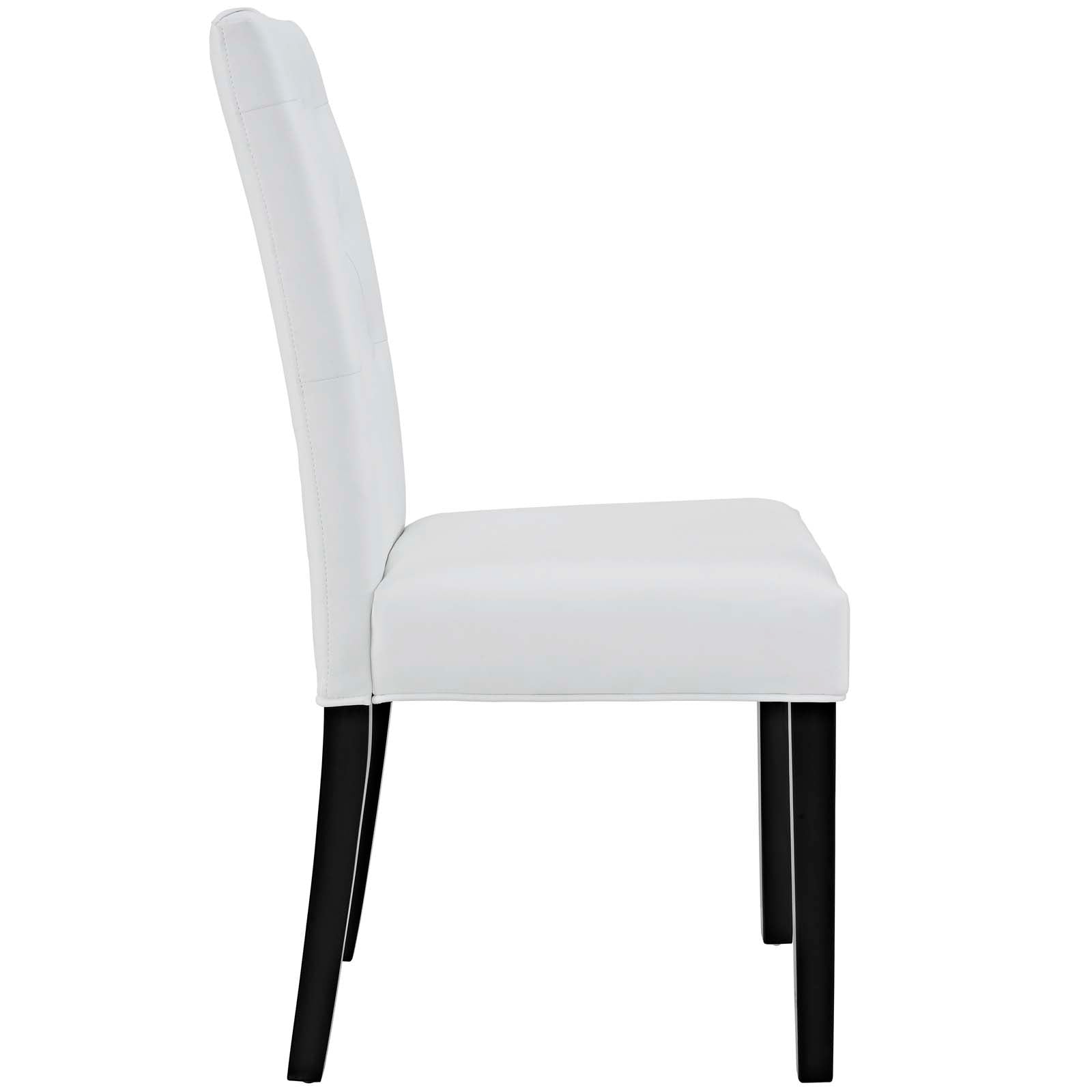 Confer Dining Side Chair Vinyl Set of 2 - East Shore Modern Home Furnishings