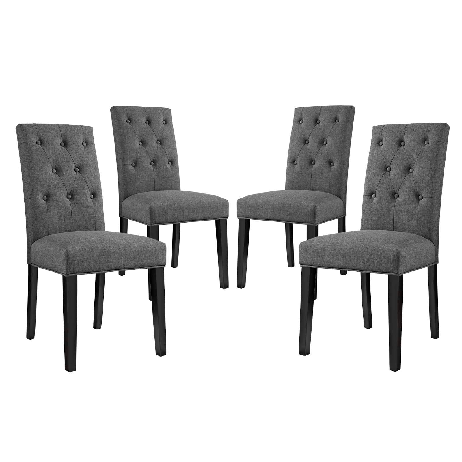Confer Dining Side Chair Fabric Set of 4 - East Shore Modern Home Furnishings