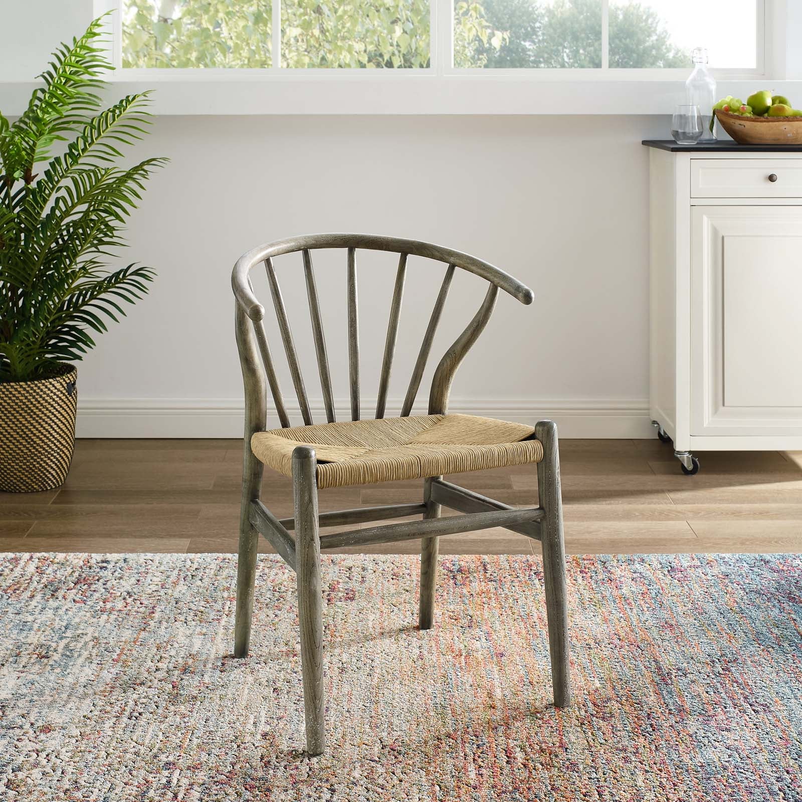 Flourish Spindle Wood Dining Side Chair - East Shore Modern Home Furnishings
