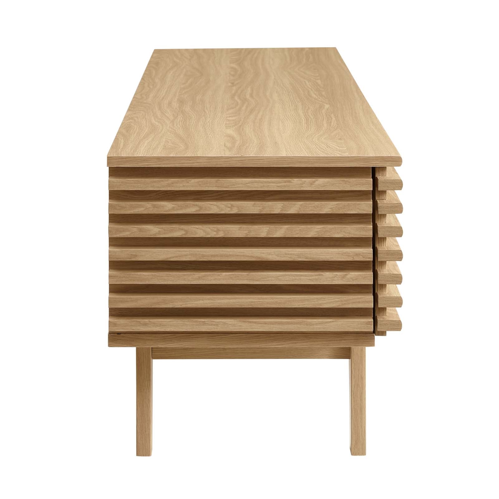Render 60" TV Stand in Walnut - East Shore Modern Home Furnishings