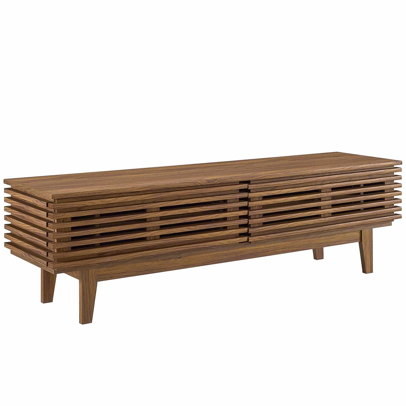 Render 60" TV Stand in Walnut - East Shore Modern Home Furnishings