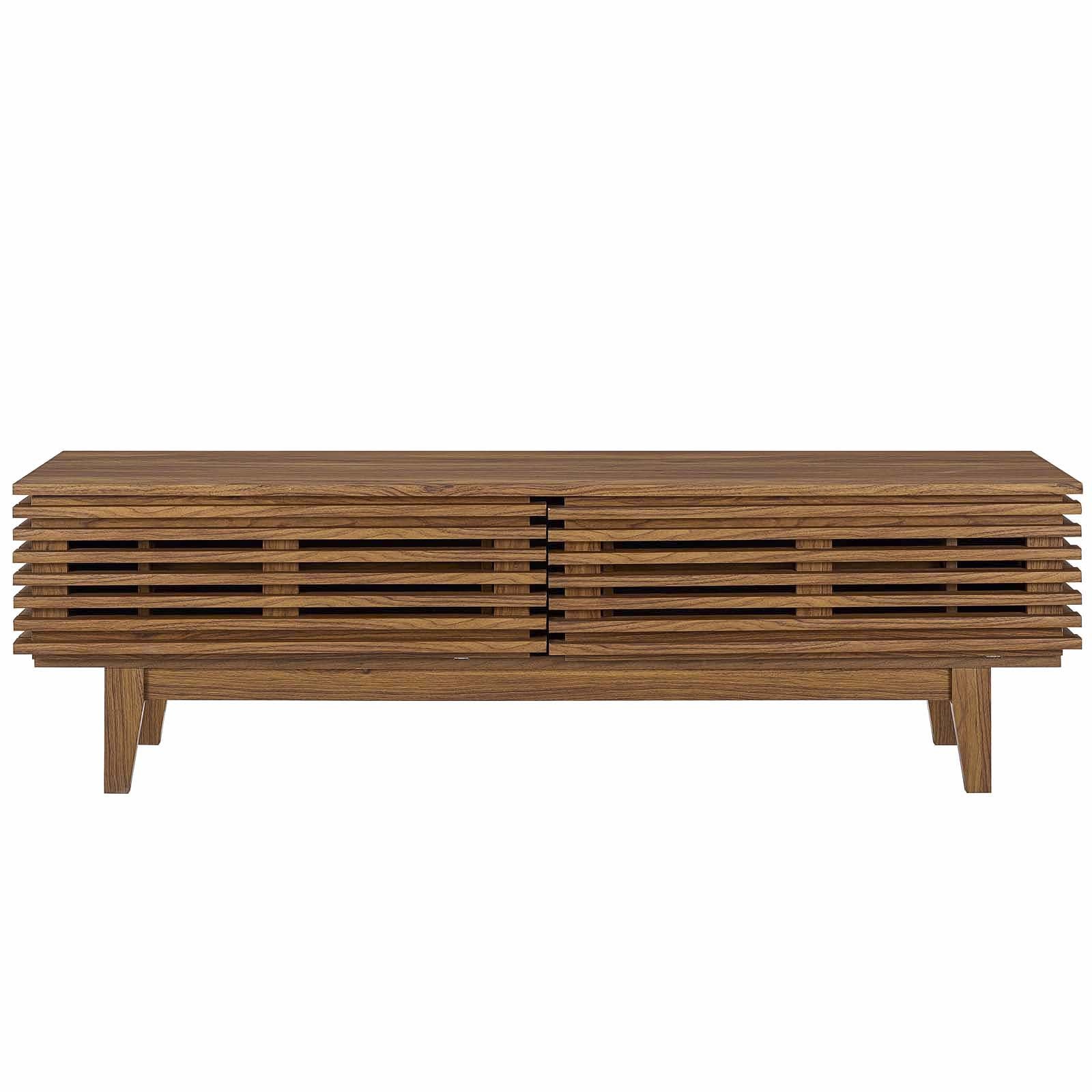 Render 60" TV Stand in Walnut - East Shore Modern Home Furnishings