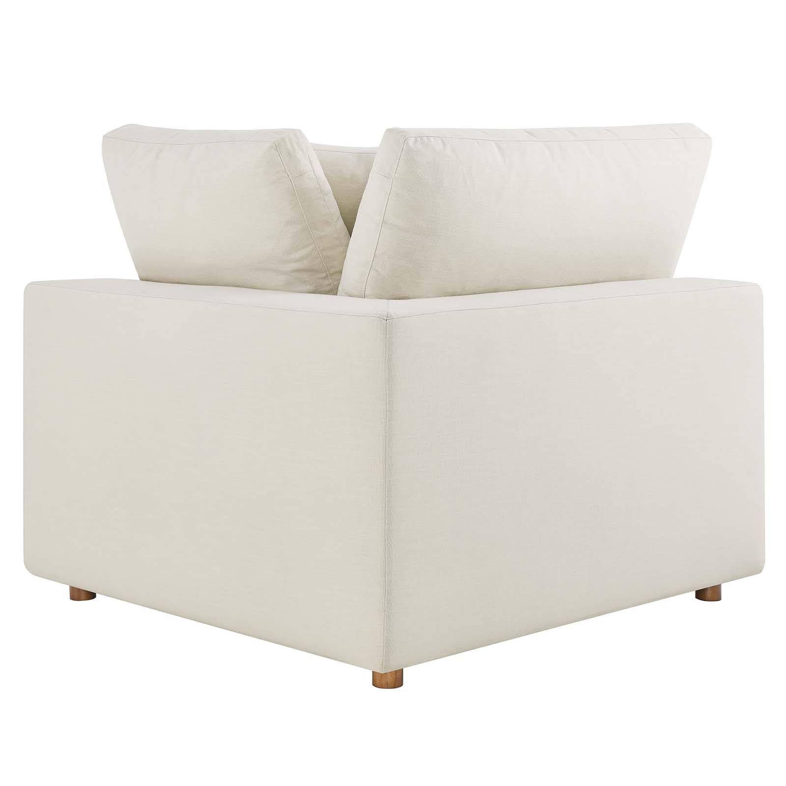 Commix Down Filled Overstuffed 4 Piece Sectional Sofa Set