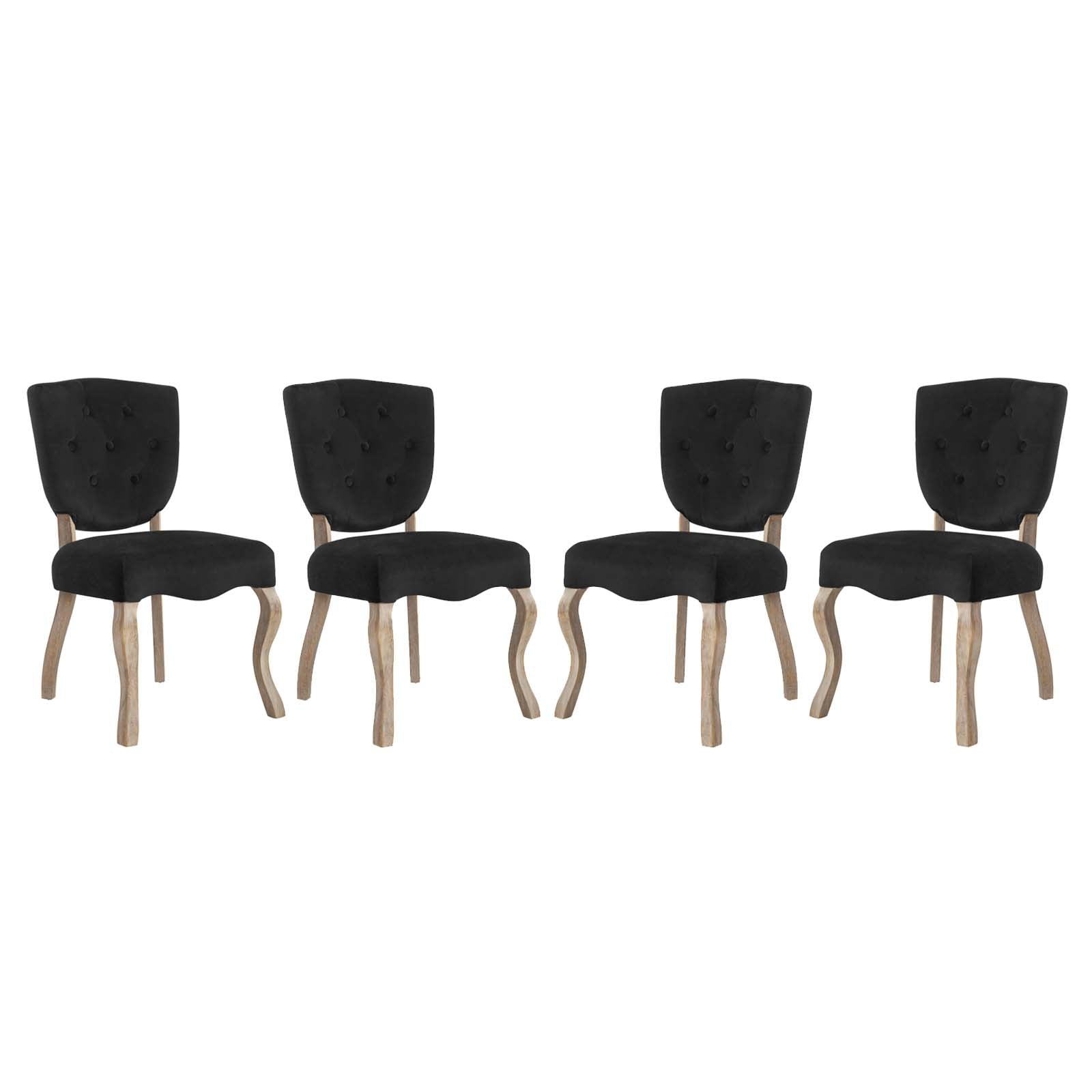 Array Dining Side Chair Set of 4 - East Shore Modern Home Furnishings