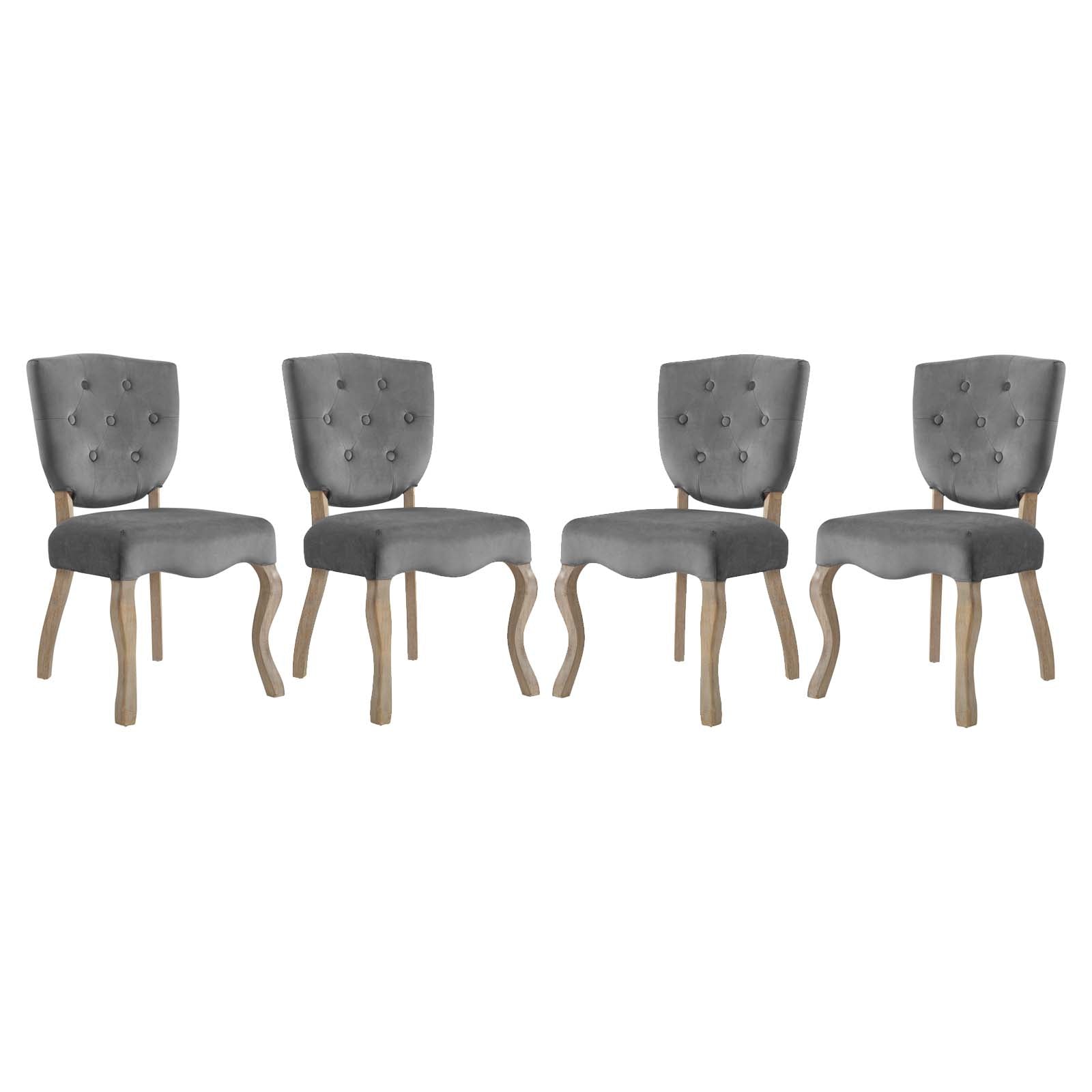 Array Dining Side Chair Set of 4 - East Shore Modern Home Furnishings