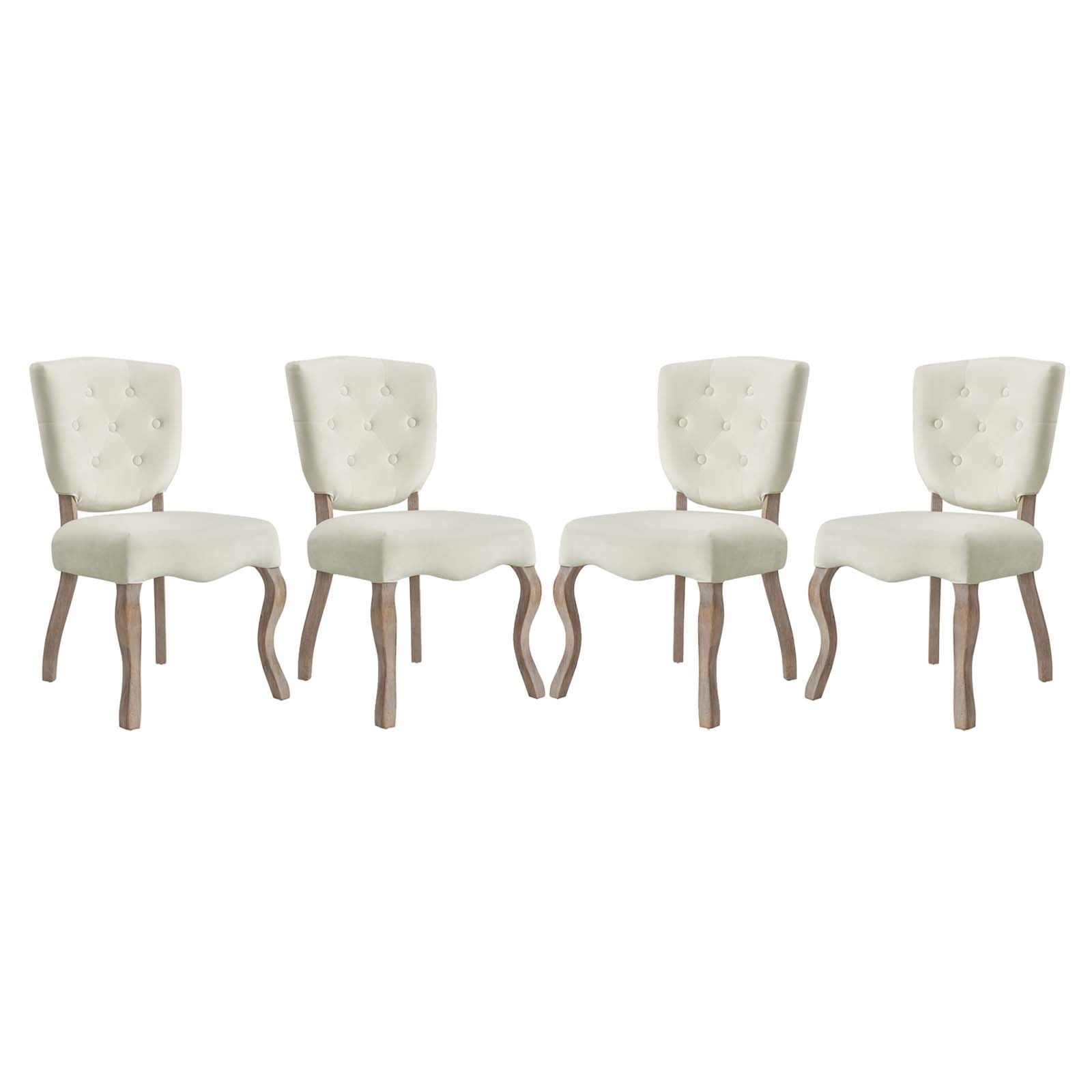 Array Dining Side Chair Set of 4 - East Shore Modern Home Furnishings