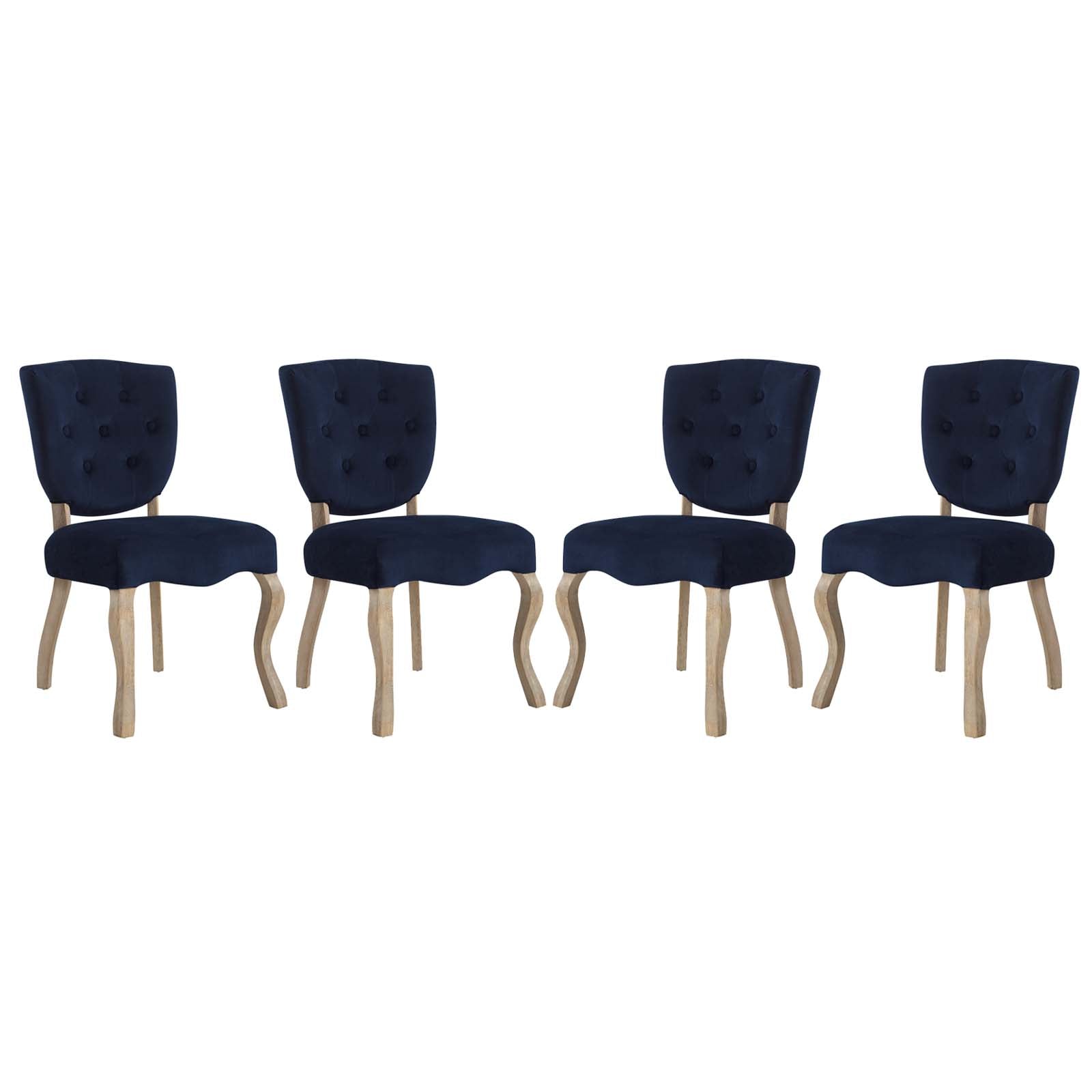 Array Dining Side Chair Set of 4 - East Shore Modern Home Furnishings