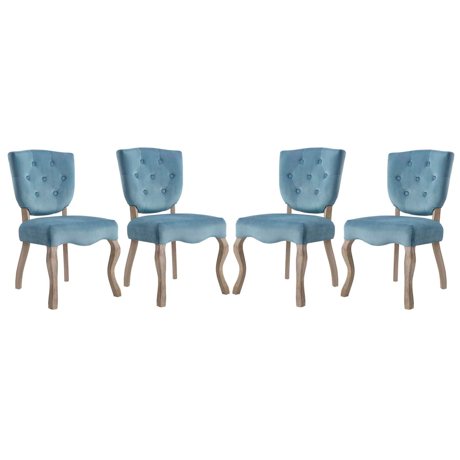 Array Dining Side Chair Set of 4 - East Shore Modern Home Furnishings