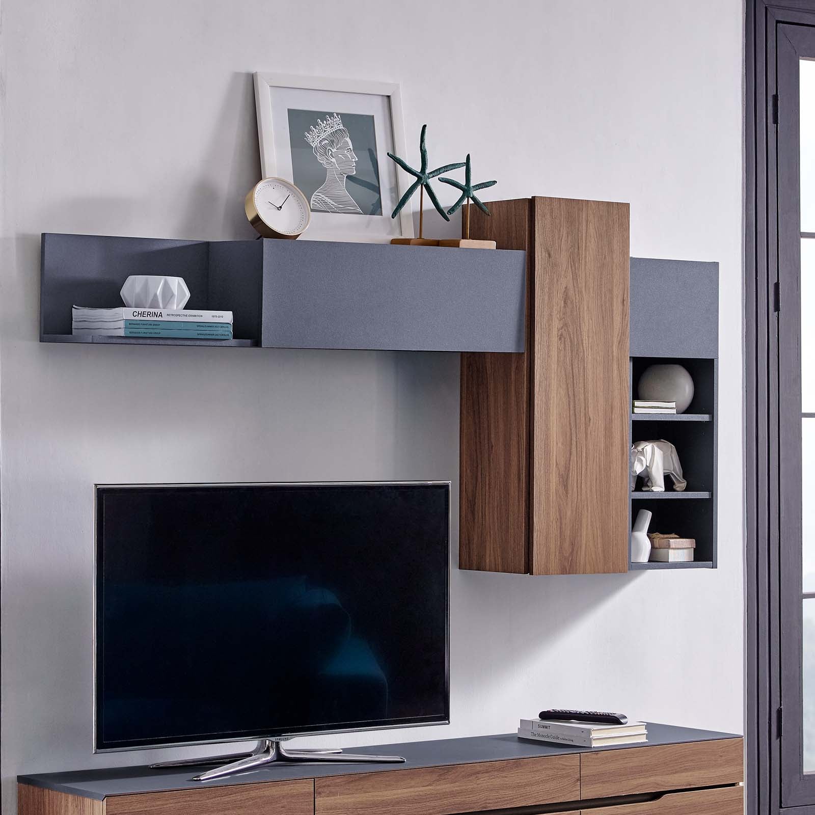 Scope Wall Mounted Shelves - East Shore Modern Home Furnishings