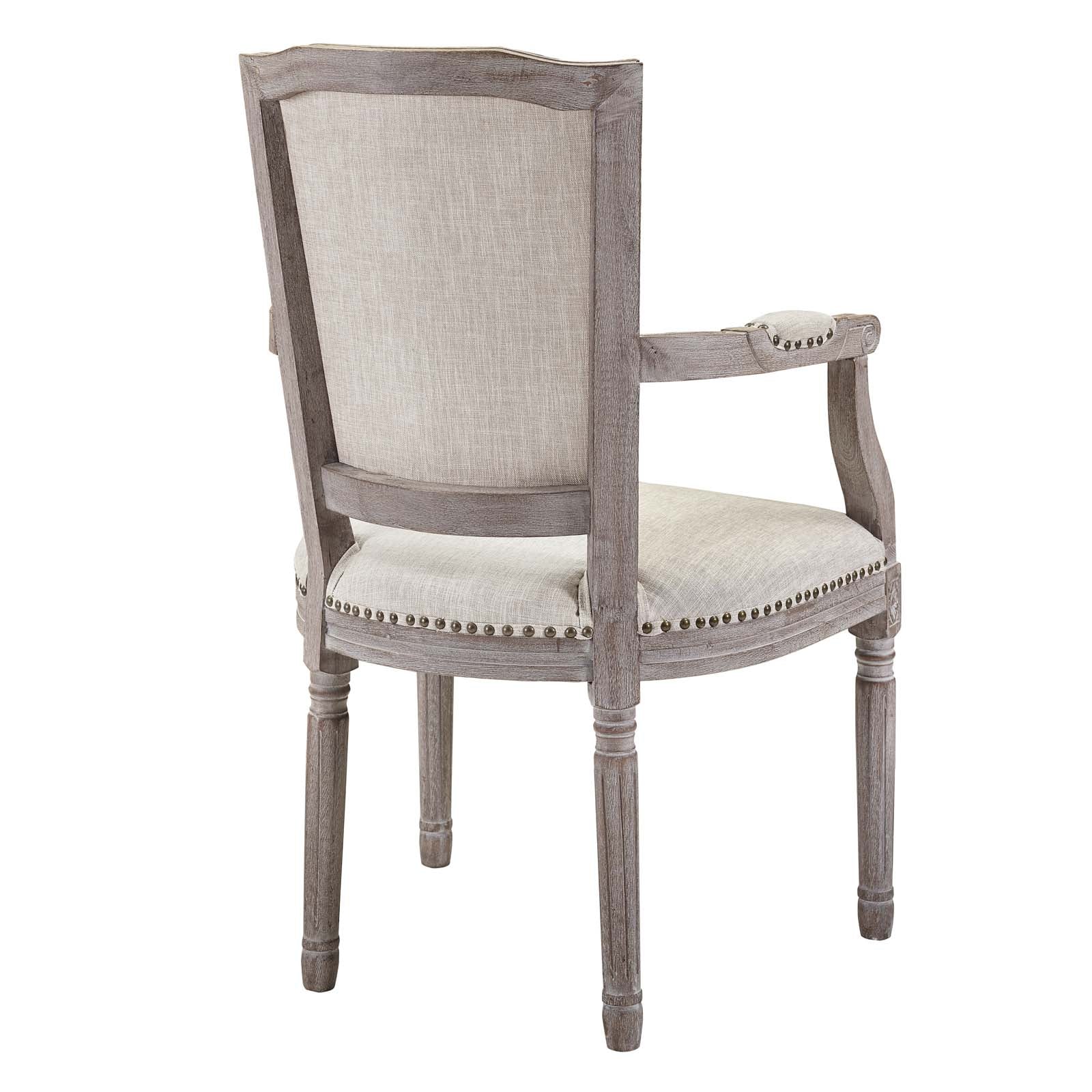 Penchant Dining Armchair Upholstered Fabric Set of 4 - East Shore Modern Home Furnishings