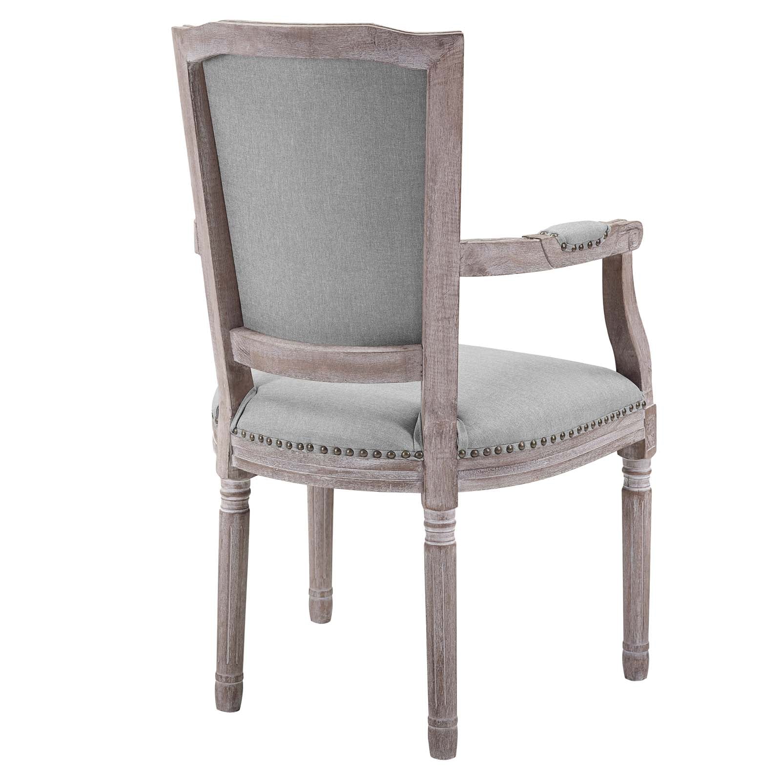 Penchant Dining Armchair Upholstered Fabric Set of 4 - East Shore Modern Home Furnishings