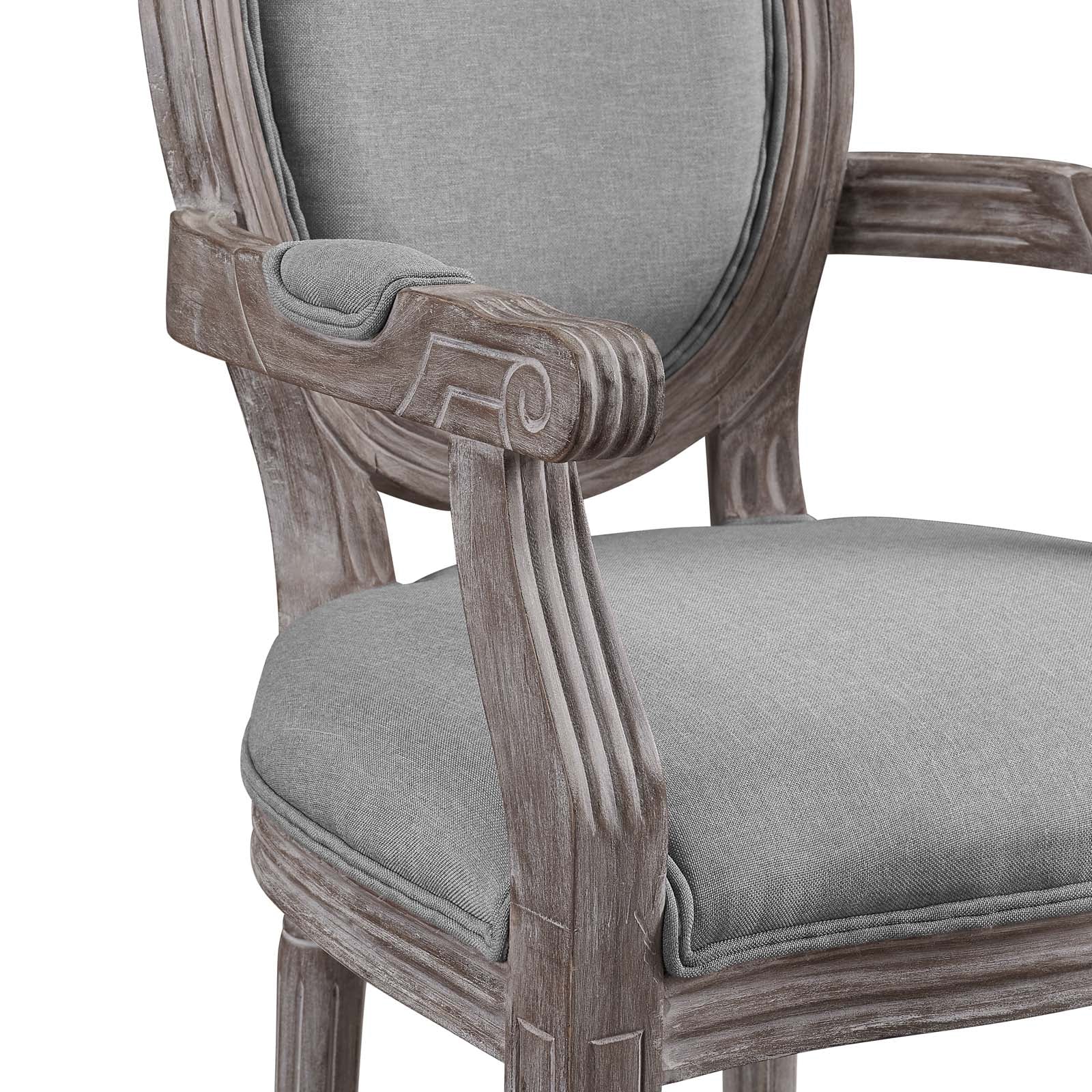 Emanate Dining Armchair Upholstered Fabric Set of 4 - East Shore Modern Home Furnishings
