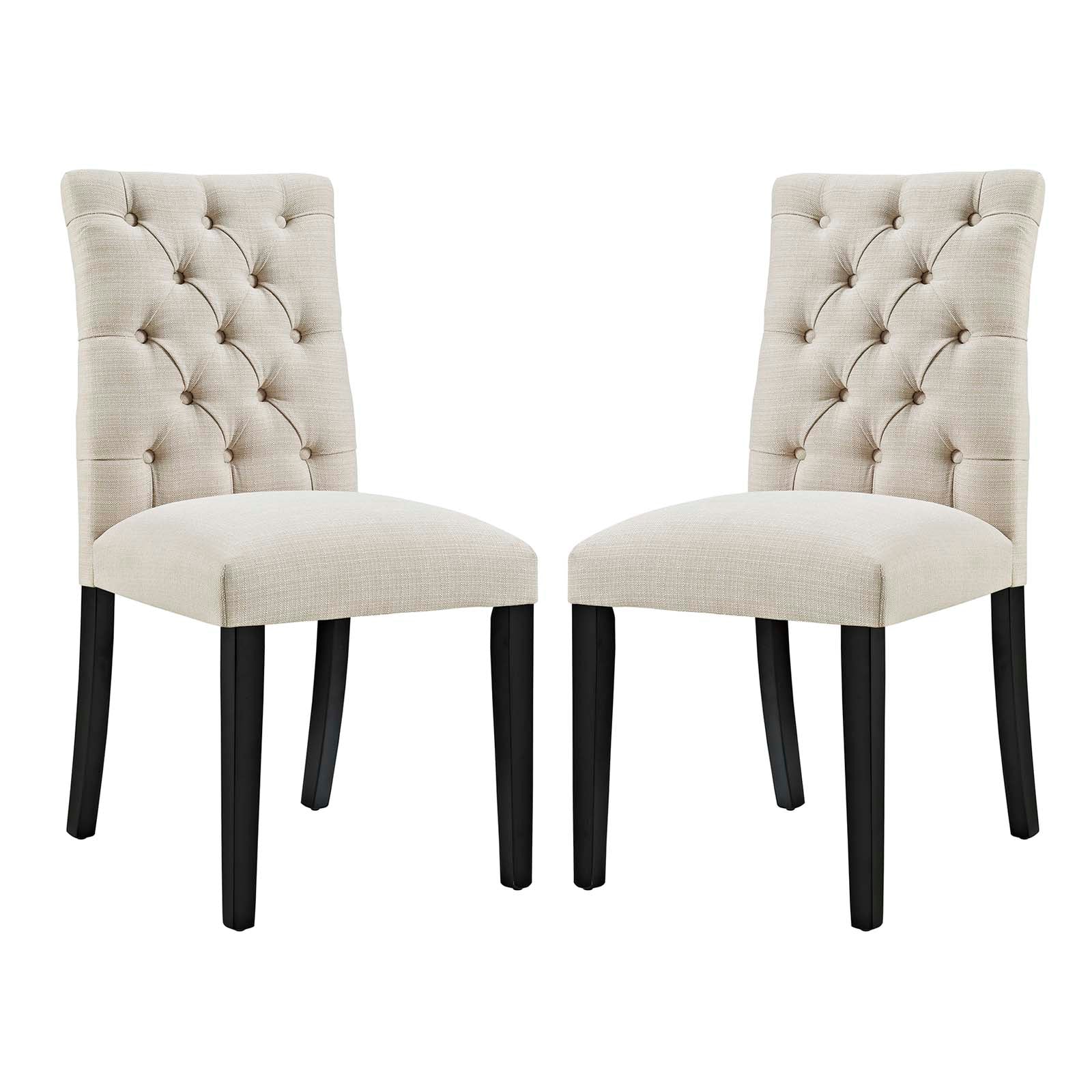 Duchess Dining Chair Fabric Set of 2 - East Shore Modern Home Furnishings