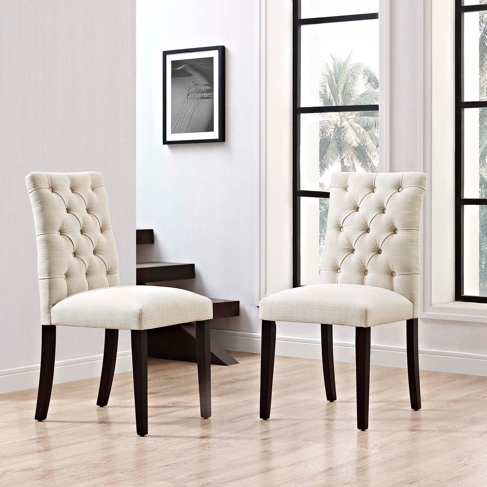 Duchess Dining Chair Fabric Set of 2 - East Shore Modern Home Furnishings