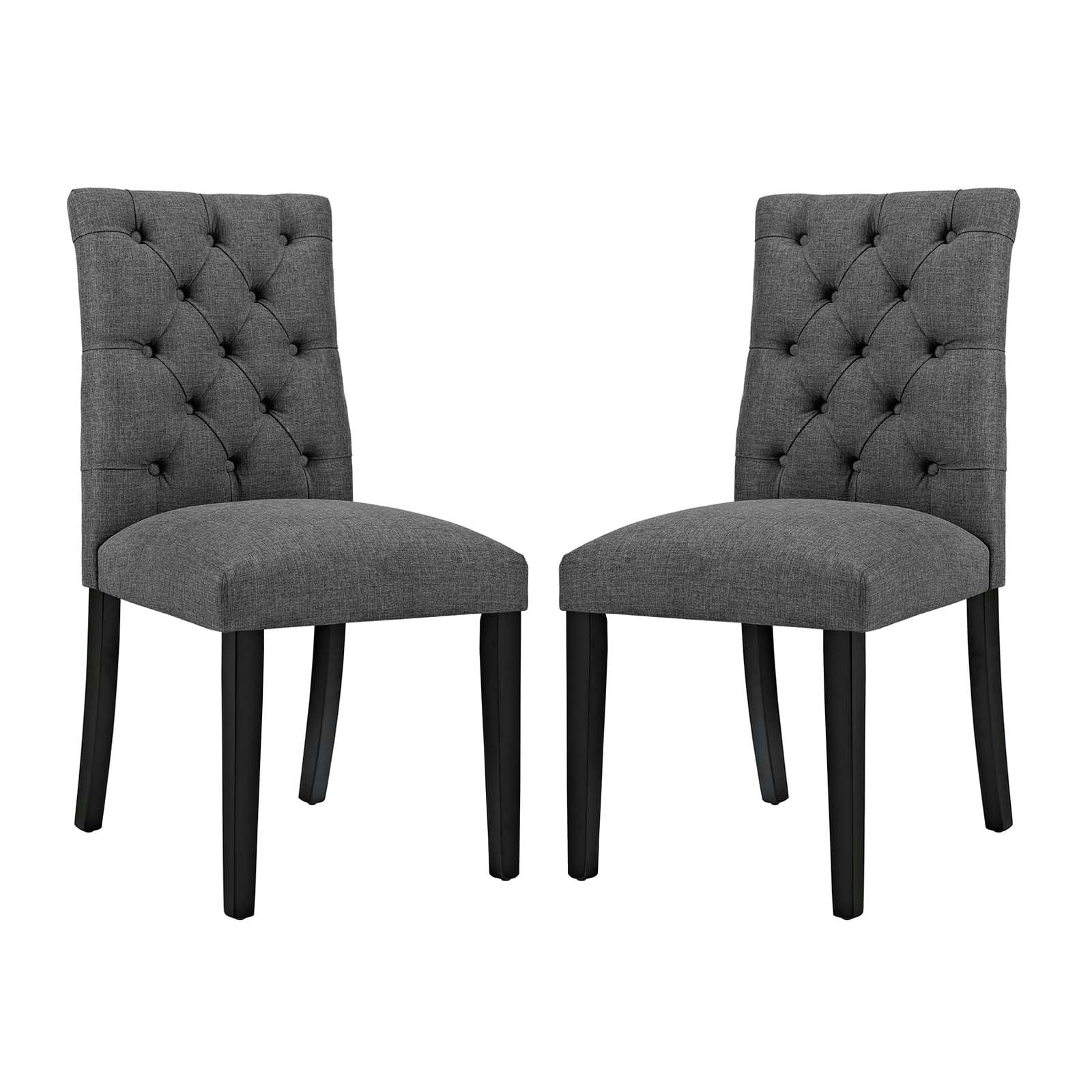 Duchess Dining Chair Fabric Set of 2 - East Shore Modern Home Furnishings