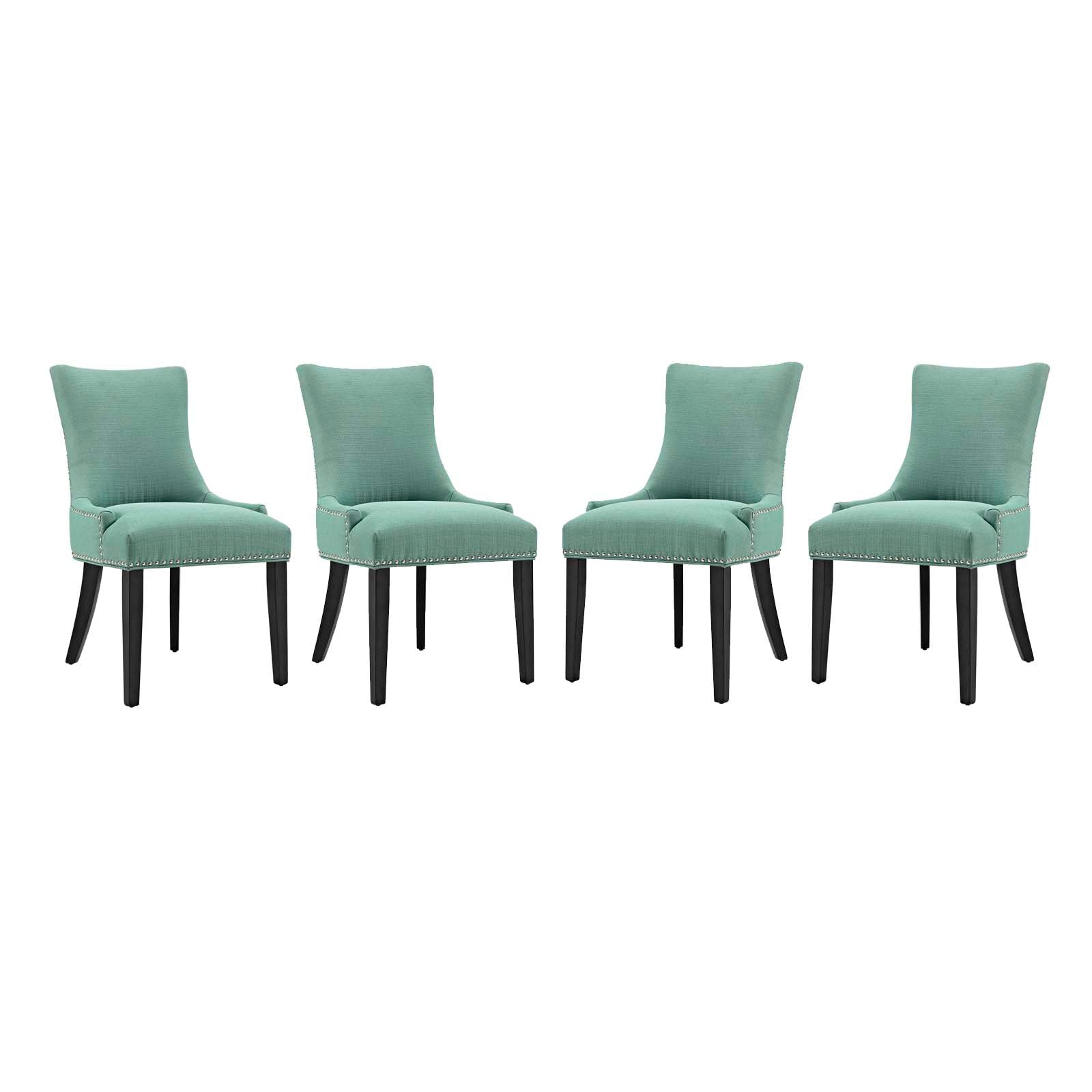 Marquis Dining Chair Fabric Set of 4 - East Shore Modern Home Furnishings