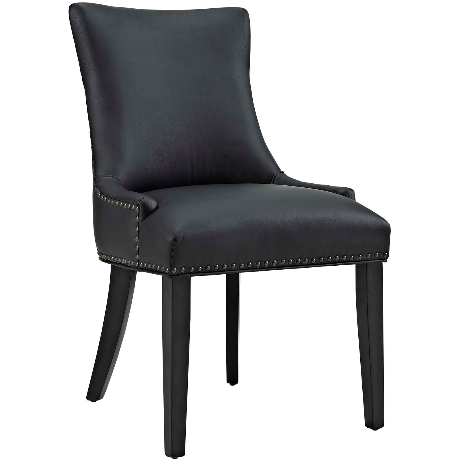 Marquis Dining Chair Faux Leather Set of 2 - East Shore Modern Home Furnishings