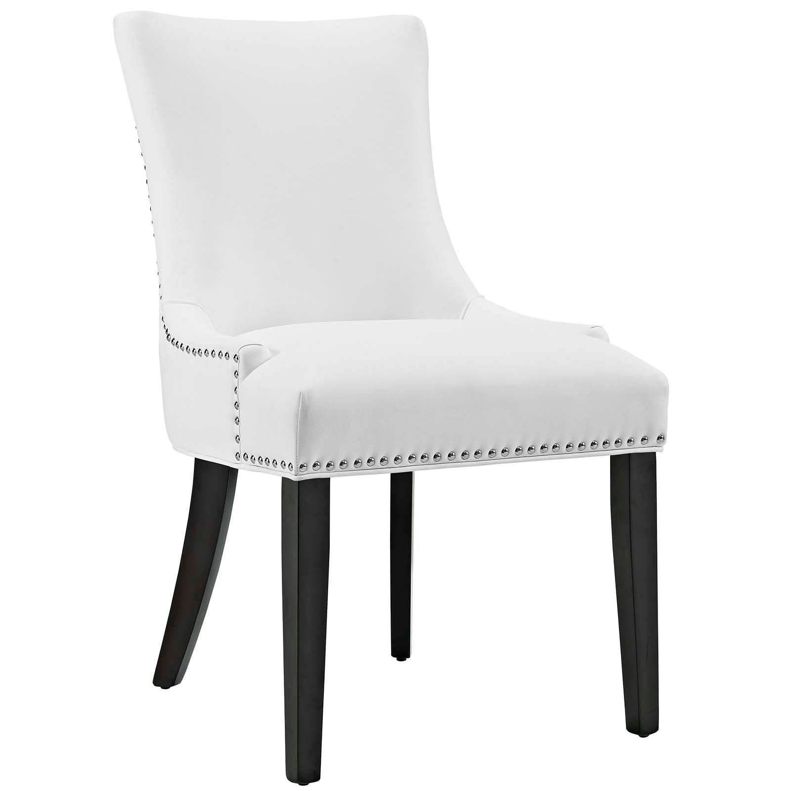 Marquis Dining Chair Faux Leather Set of 2 - East Shore Modern Home Furnishings