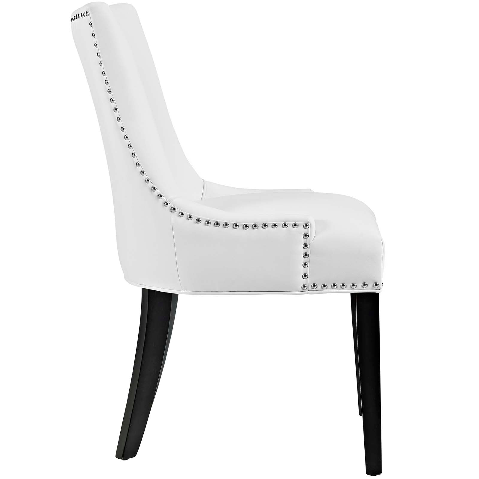 Marquis Dining Chair Faux Leather Set of 2 - East Shore Modern Home Furnishings