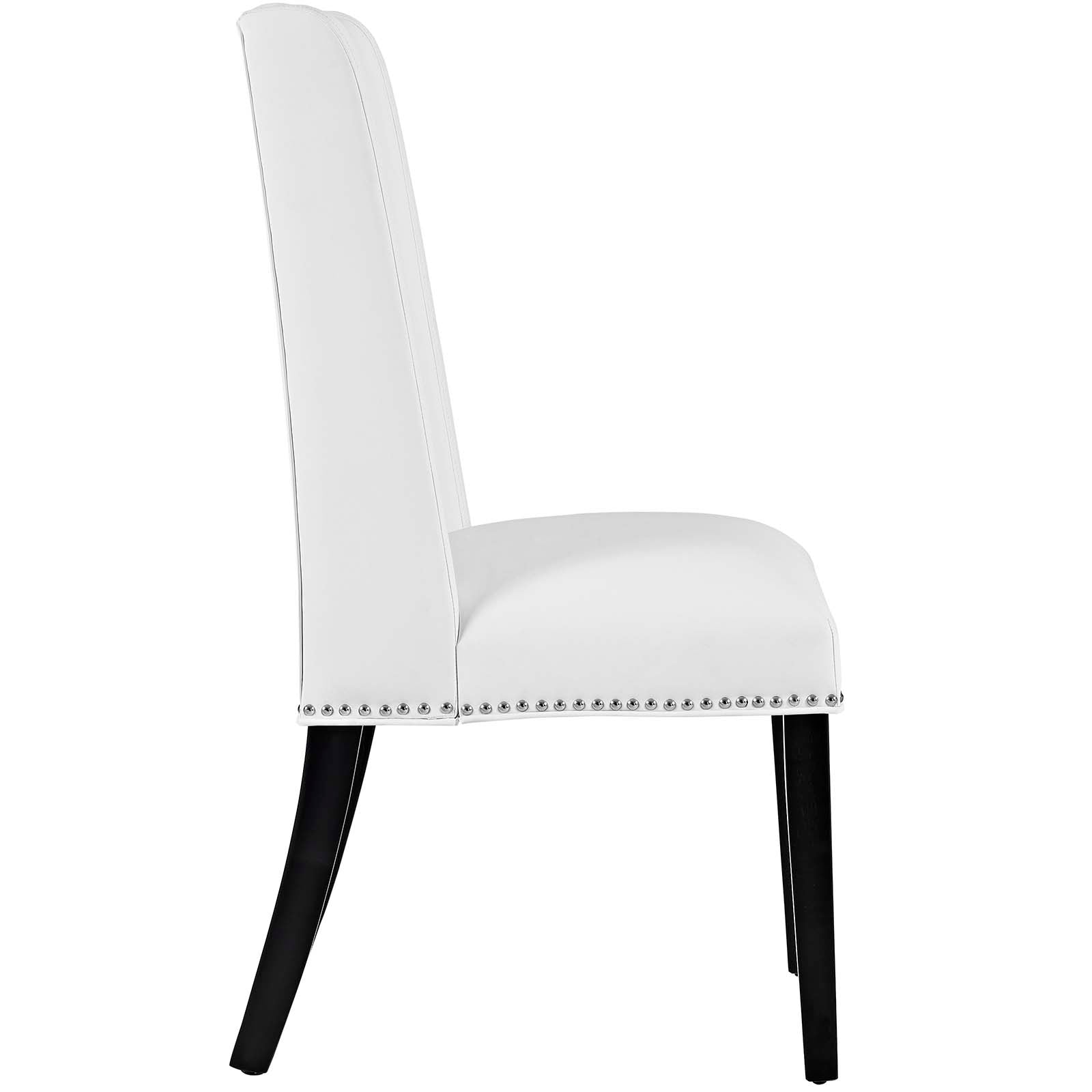 Baron Dining Chair Vinyl Set of 4 - East Shore Modern Home Furnishings
