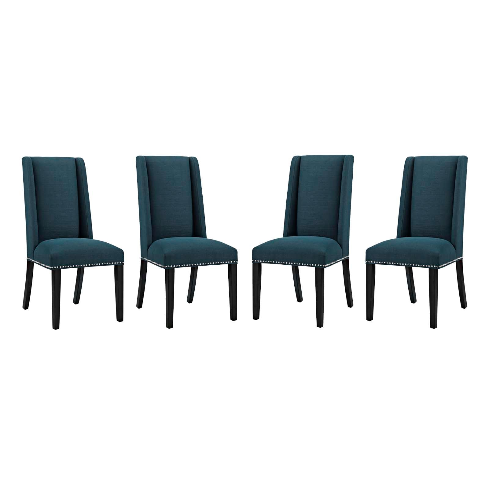 Baron Dining Chair Fabric Set of 4 - East Shore Modern Home Furnishings