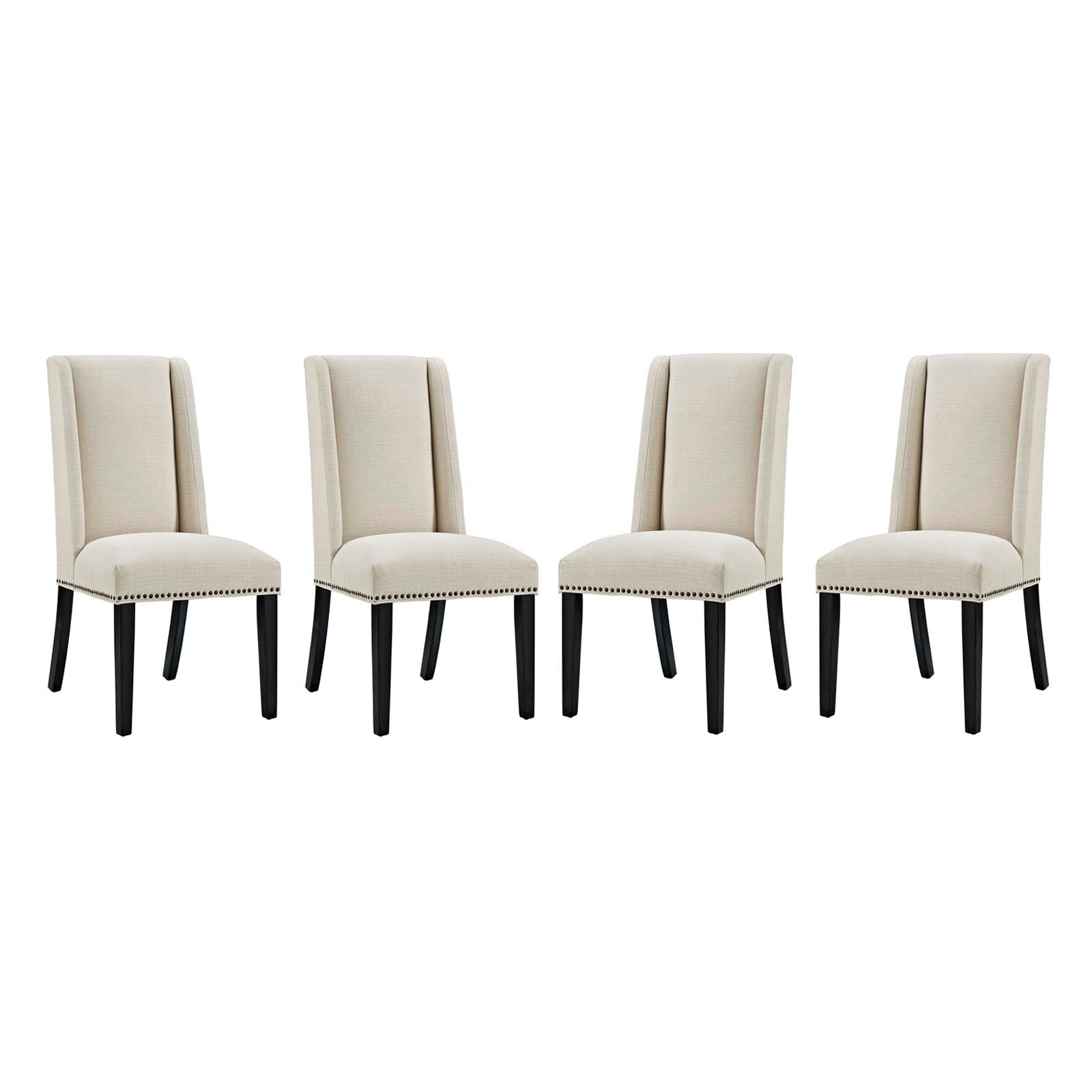 Baron Dining Chair Fabric Set of 4 - East Shore Modern Home Furnishings
