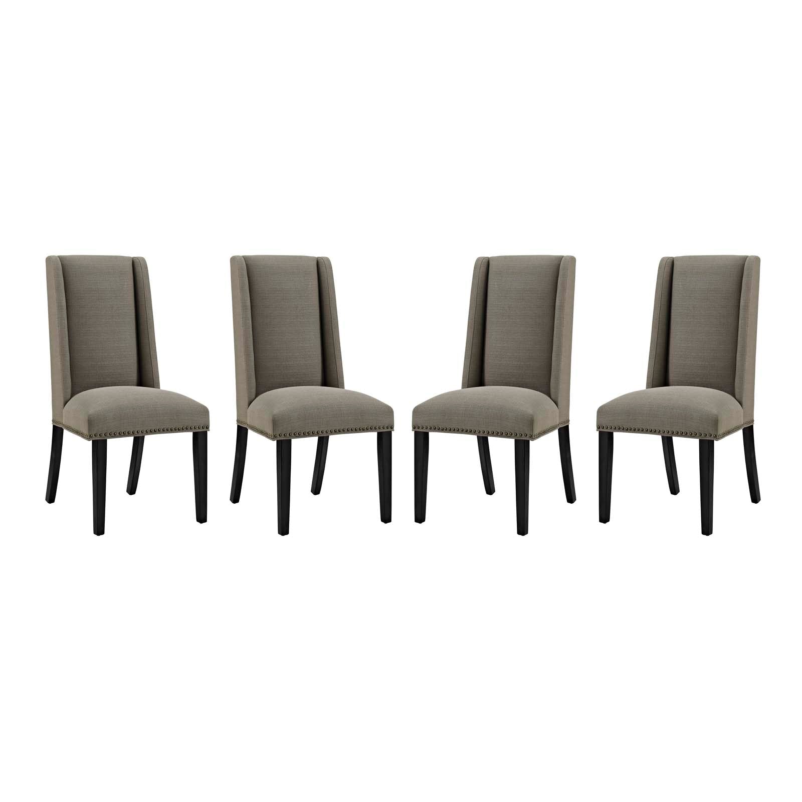 Baron Dining Chair Fabric Set of 4 - East Shore Modern Home Furnishings
