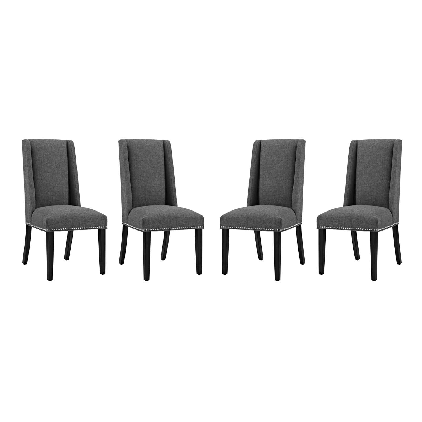Baron Dining Chair Fabric Set of 4 - East Shore Modern Home Furnishings