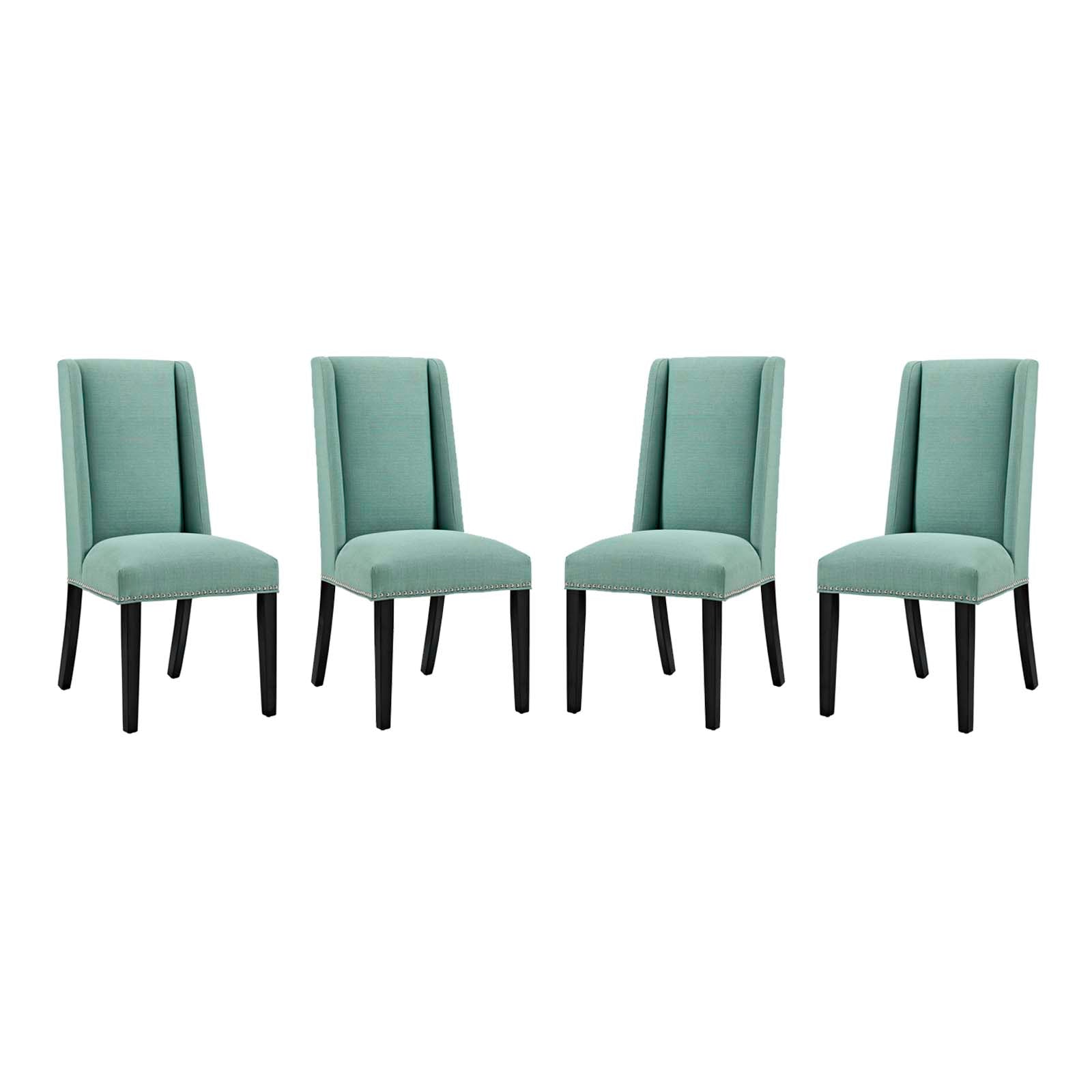 Baron Dining Chair Fabric Set of 4 - East Shore Modern Home Furnishings