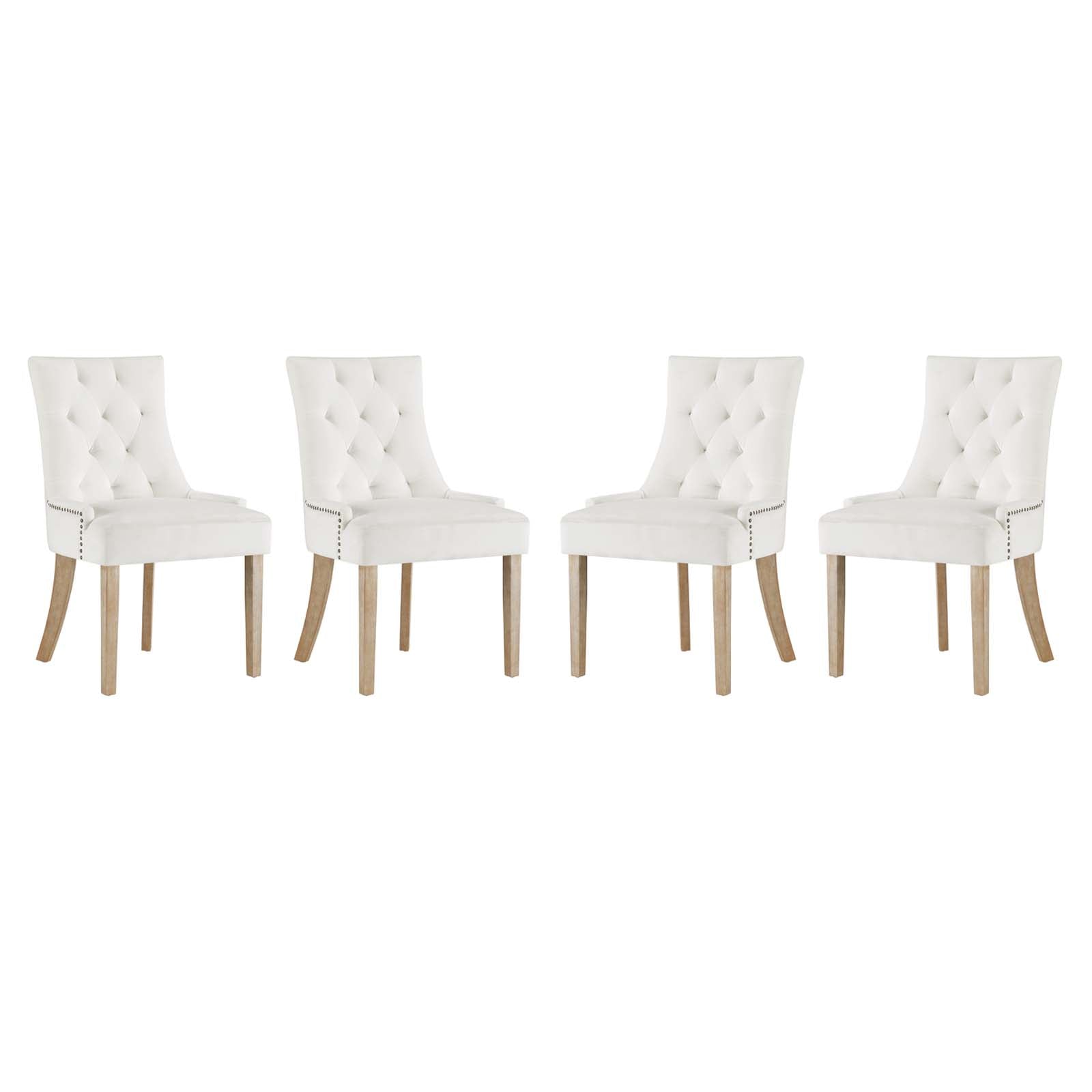 Pose Dining Chair Performance Velvet Set of 4