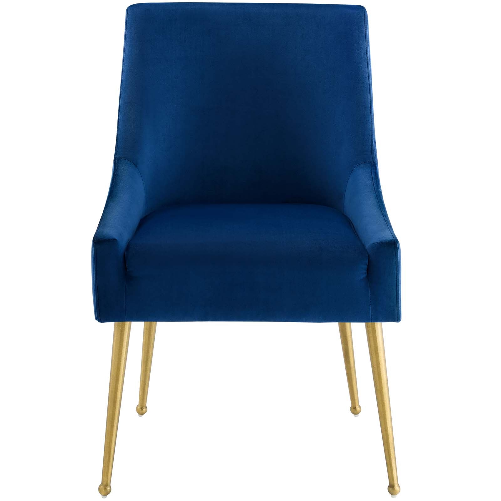 Discern Upholstered Performance Velvet Dining Chair - East Shore Modern Home Furnishings