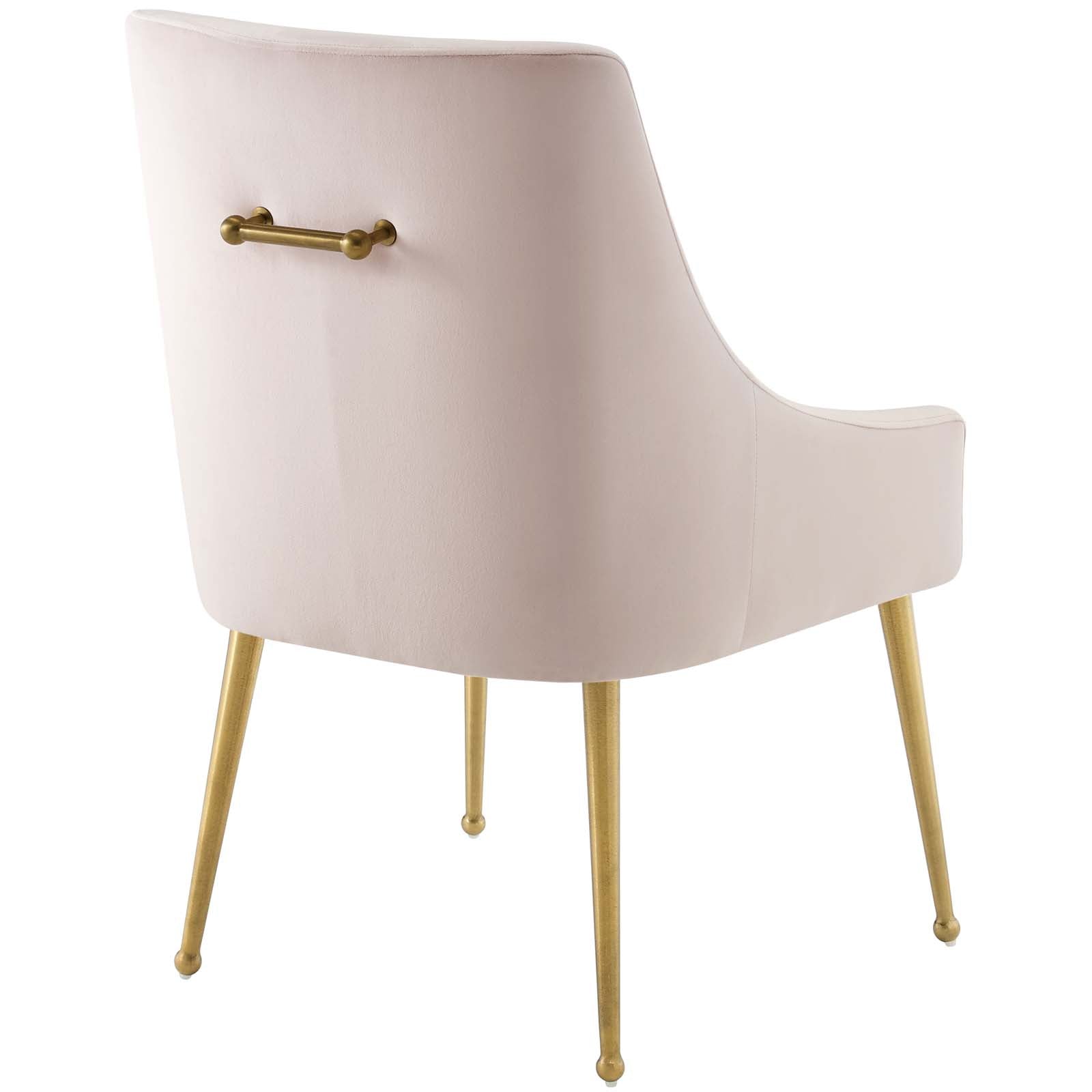 Discern Upholstered Performance Velvet Dining Chair - East Shore Modern Home Furnishings