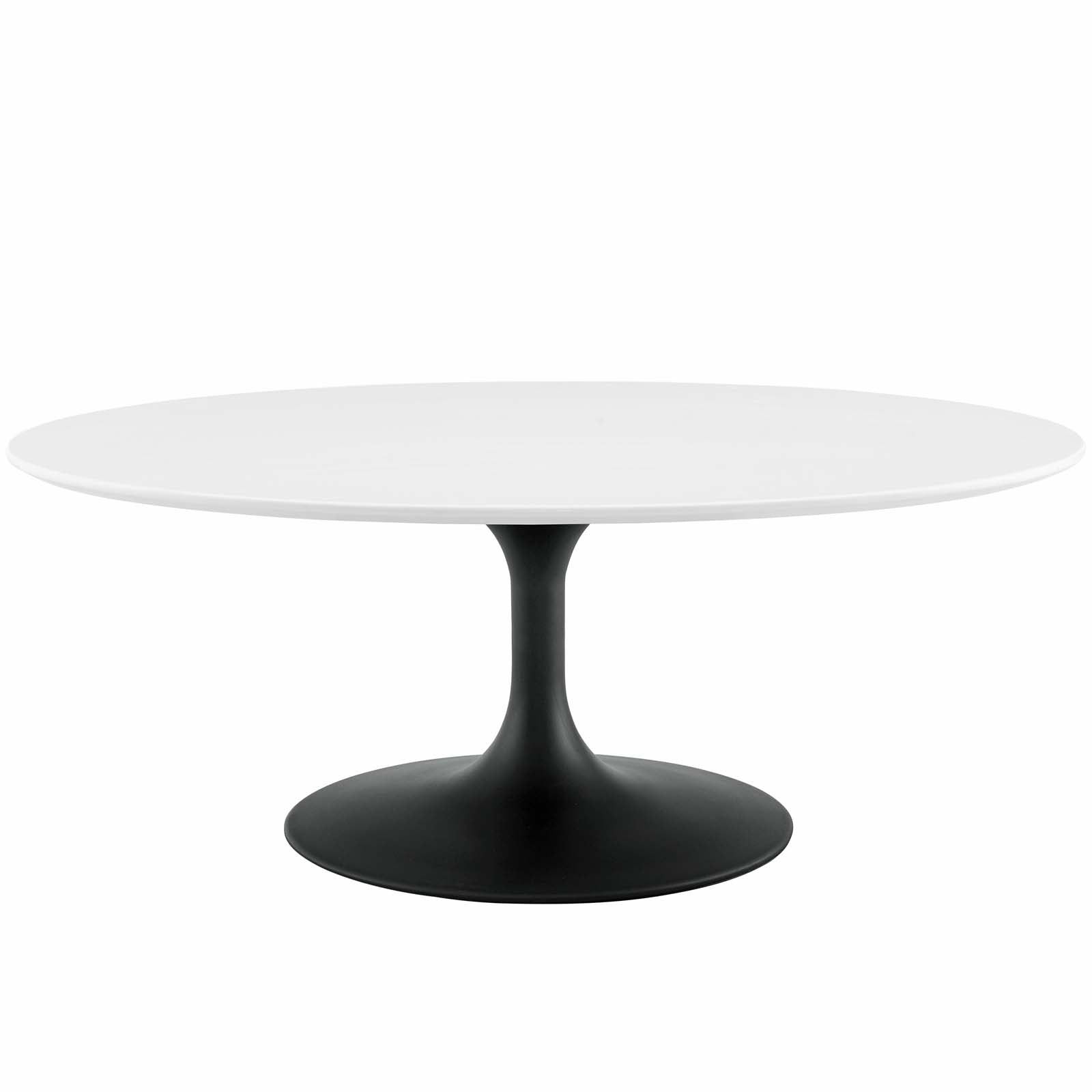 Lippa 42" Oval-Shaped Wood Coffee Table