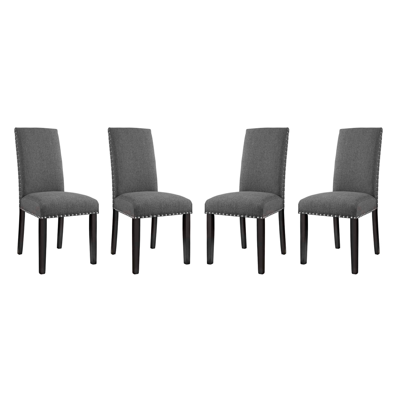 Parcel Dining Side Chair Fabric Set of 4