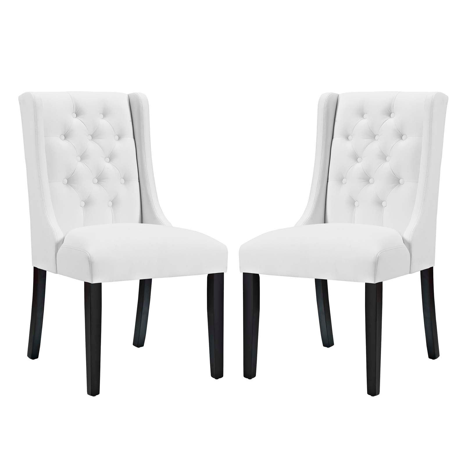 Baronet Dining Chair Vinyl Set of 2 - East Shore Modern Home Furnishings